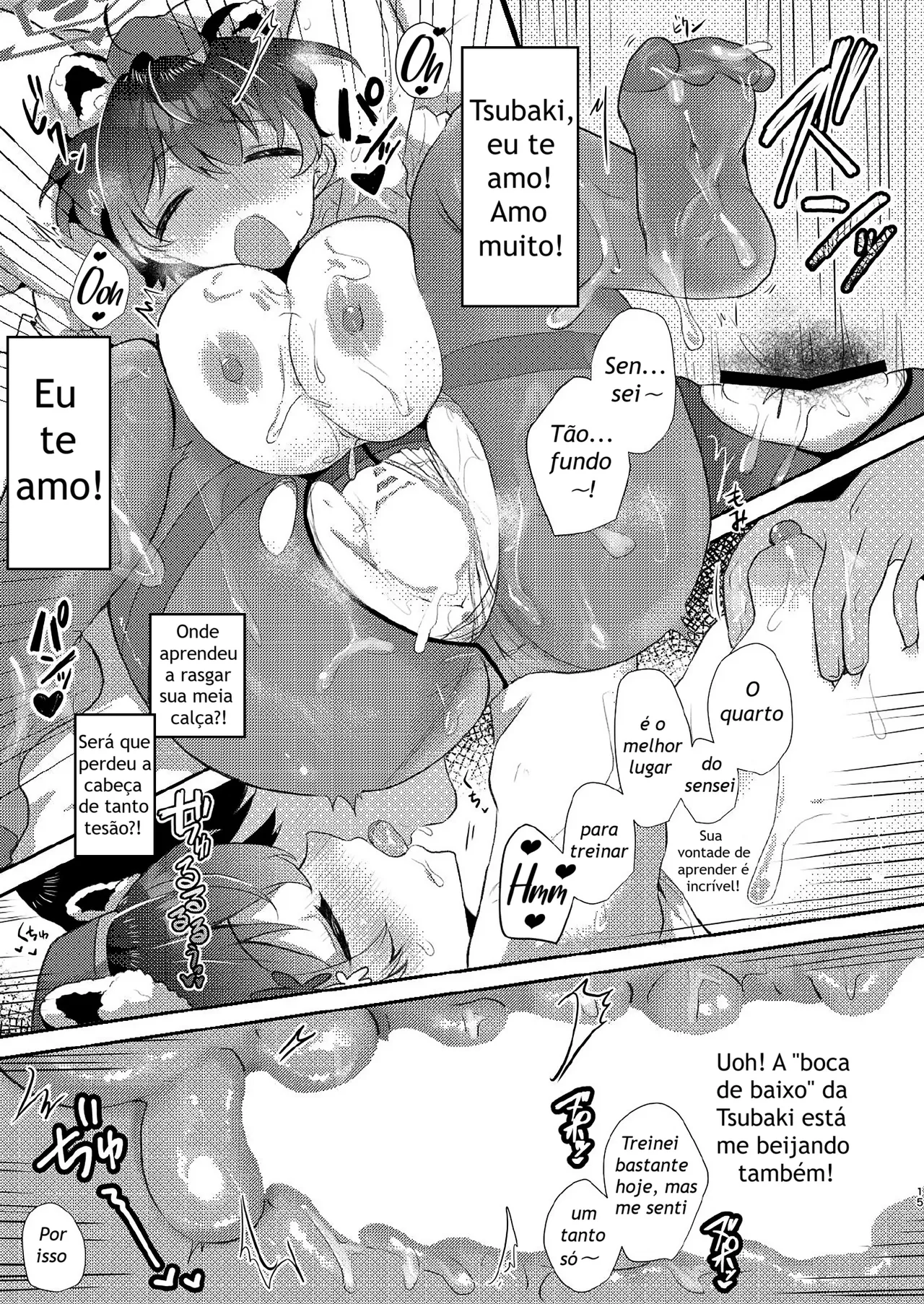 [Nukokyuu Mamire (Yurimo)] Sensei no Ochinpo Tour (Blue Archive) [Portuguese-BR] [Digital] изображение № 14