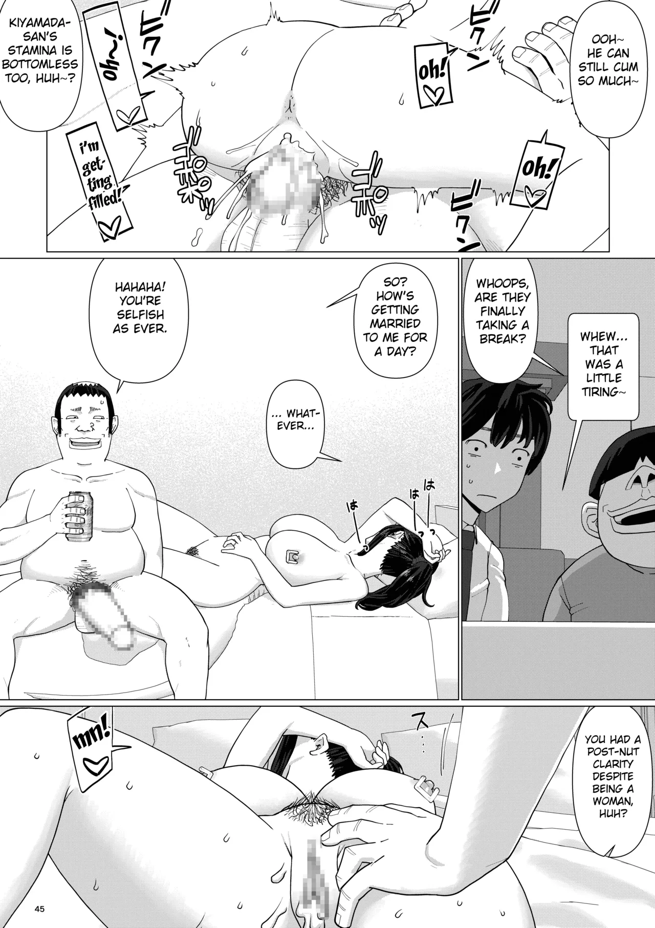 [Jigoku no Nyanko] Chieri-san wa Makerarenai! 3 -Otto Kounin de Dare no Seishi demo Jusei suru Hentai Benki Zuma- Dai 4-kan [English] [Fated Circle] image number 49