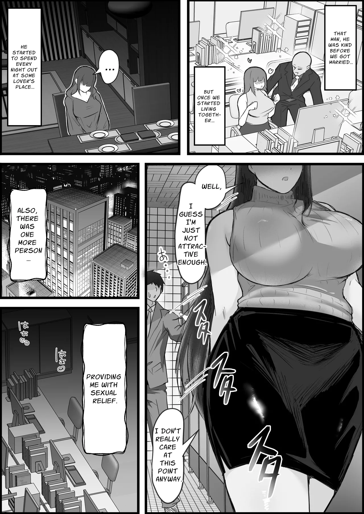 [Dadacco Racco-chan] Downer-Kei Hitozuma-tachi o Netotte Ikasetete Shiawase ni shita Hanashi. | Story About How I Fucked, Cucked, And Brought To Bliss Some Languid Wives. [English] [Penguin Piper] 图片编号 11