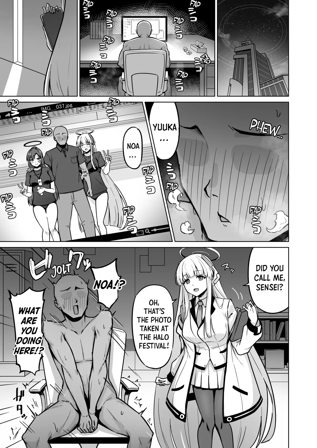 [Nanaya (Nao)] Ushio Noa wa Kiroku suru Dake | Ushio Noa’s Private Records (Blue Archive) [English] [Shiro Translation] [Digital] 图片编号 2