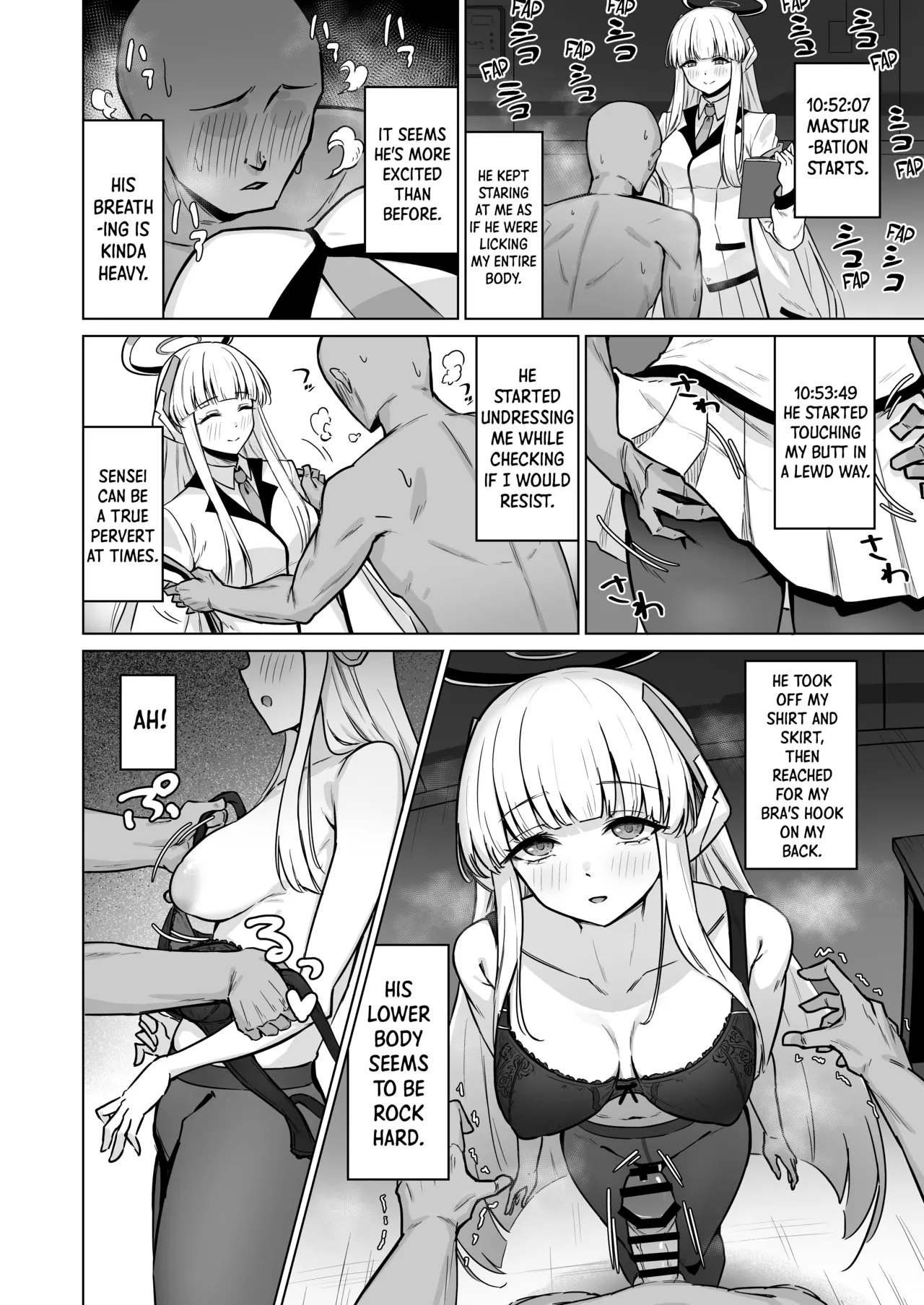 [Nanaya (Nao)] Ushio Noa wa Kiroku suru Dake | Ushio Noa’s Private Records (Blue Archive) [English] [Shiro Translation] [Digital] 图片编号 5