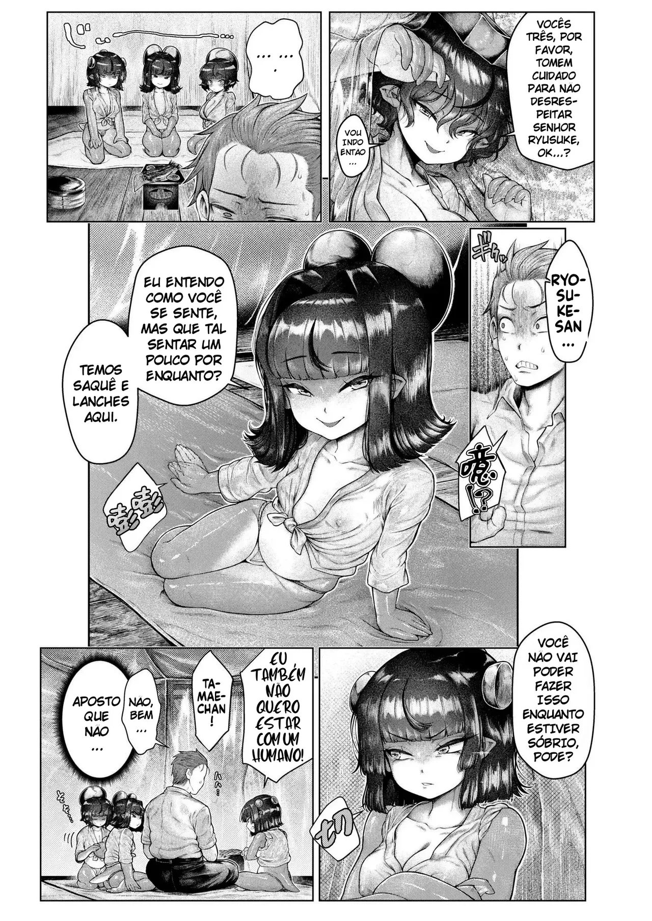 [Ujihara Shitone] Shin - Kappa Mura | Soaking - Kappa Village (COMIC Kaien VOL.17) [Portuguese-BR] [Bocchi Tradução] [Digital] Bildnummer 9