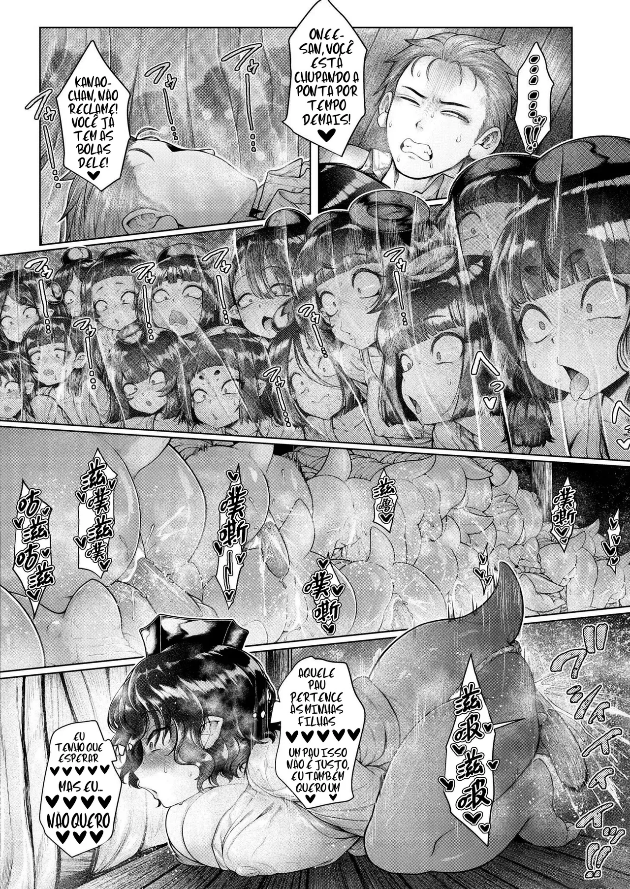 [Ujihara Shitone] Shin - Kappa Mura | Soaking - Kappa Village (COMIC Kaien VOL.17) [Portuguese-BR] [Bocchi Tradução] [Digital] Bildnummer 14