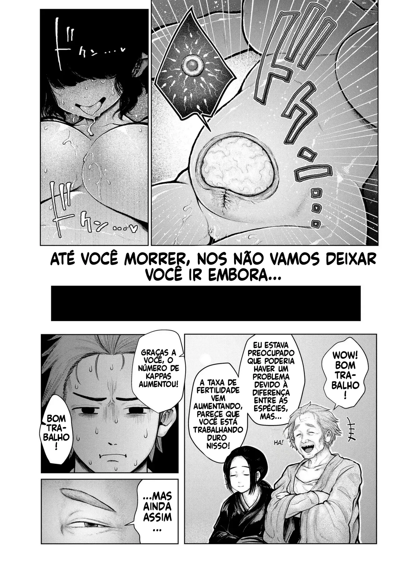 [Ujihara Shitone] Shin - Kappa Mura | Soaking - Kappa Village (COMIC Kaien VOL.17) [Portuguese-BR] [Bocchi Tradução] [Digital] Bildnummer 30