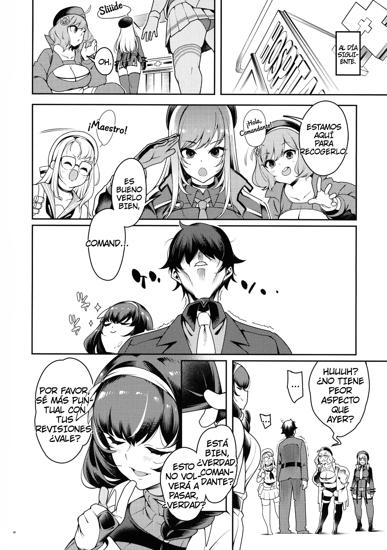 (C105) [Pilotstar (Iso Nogi)] Ecchi de Bunny de Oisha-san｜Traviesa Conejita y Doctora (Goddess of Victory׃Nikke) [Spanish] [ProtoScan] image number 20