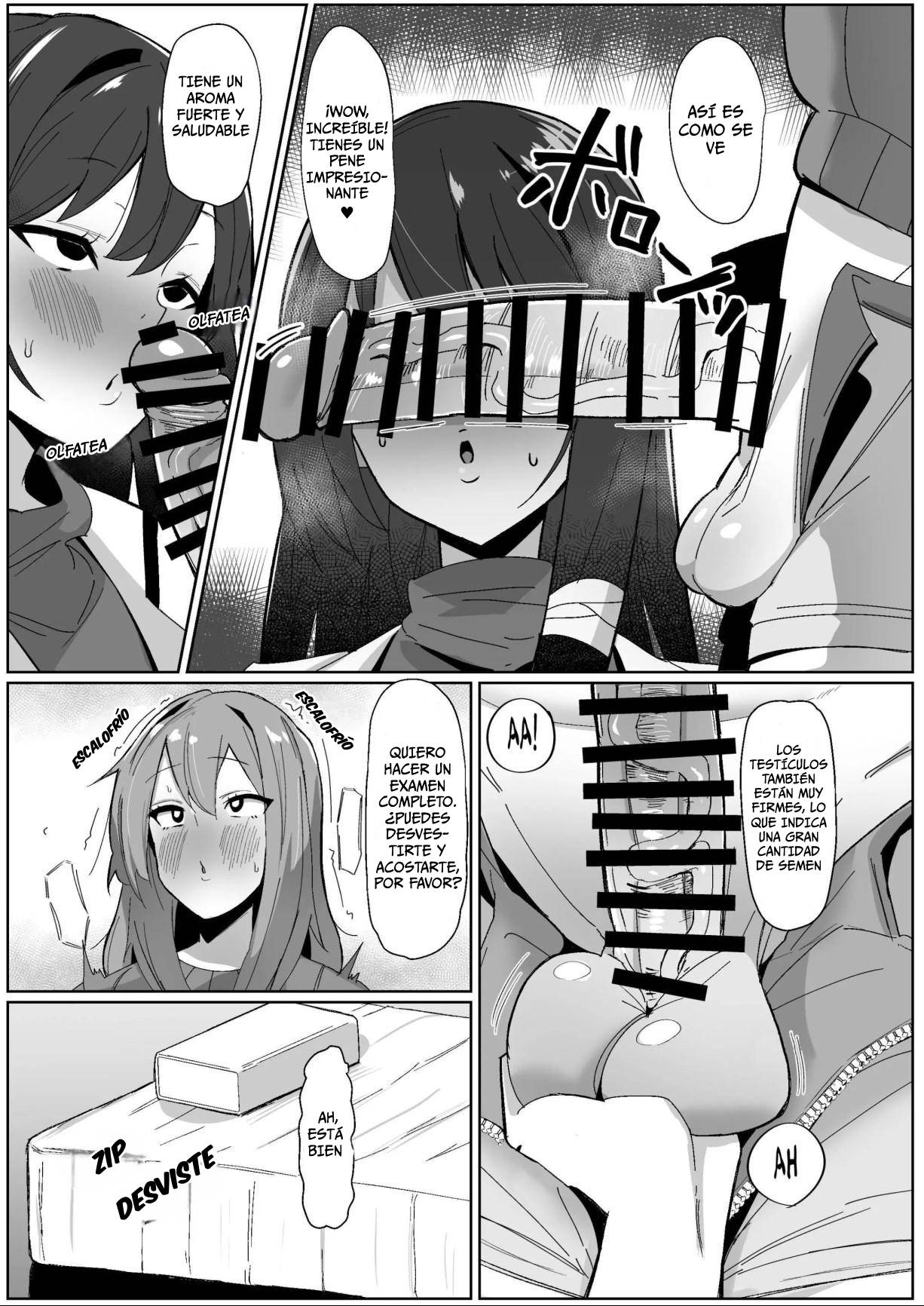 [COSCOteikoku (sella)] Moshimo Futanari wa Bokki Shitara Shasei suru no ga Atarimae no Sekai dattara ~Clinic Hen~｜Y Si una Futanari Tuviera que Eyacular Cada Vez que se Empalma ~Edición Clínica~ [Spanish] [ZeriiFawny Scan] [Digital] 图片编号 12