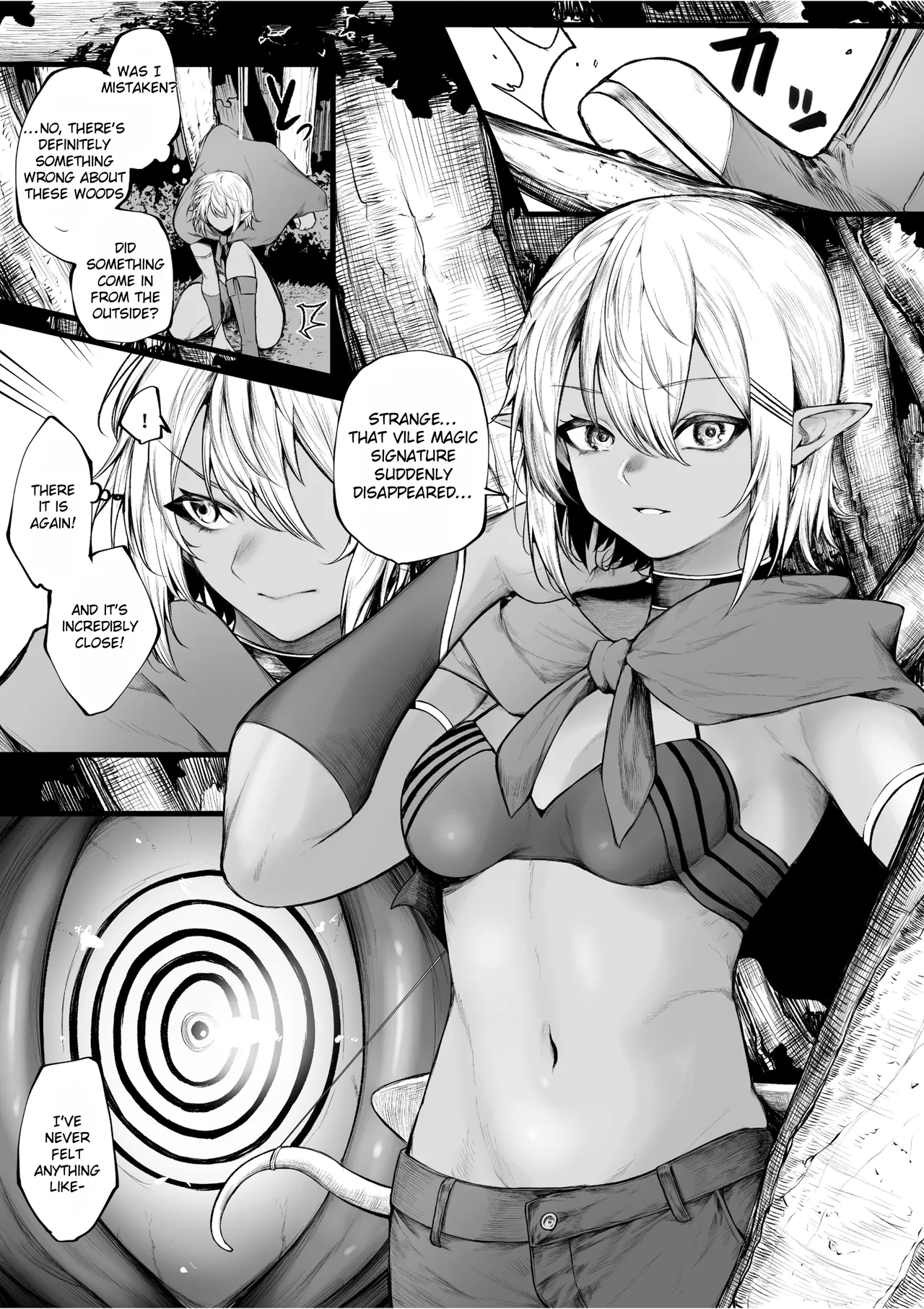 [Jury] The Story of a Dark Elf Being Turned Into a Mess by Hypnosis 图片编号 1