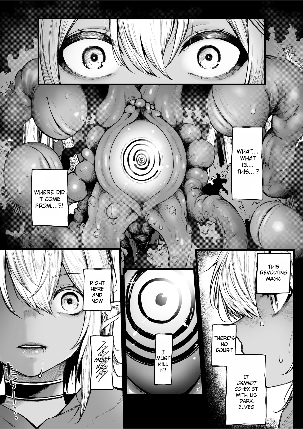 [Jury] The Story of a Dark Elf Being Turned Into a Mess by Hypnosis 图片编号 2