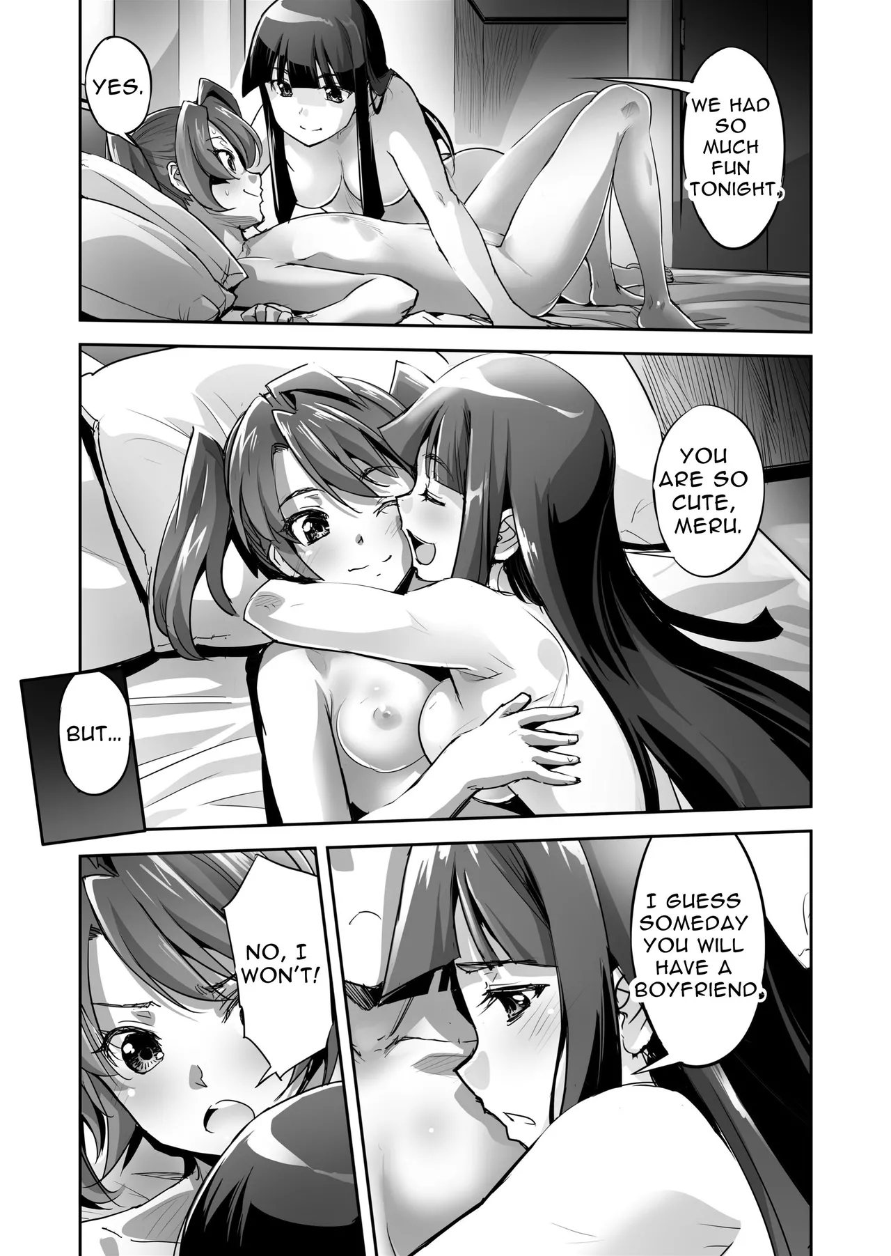 [No Future (Hashioto Ranki, SASAYUKi)] FlameFrost Duo TWIN CURELY ~Yuri Heroines Defeated By Dicks~ 1+2 [English] (DLsite Translation) [Digital] numero di immagine  7