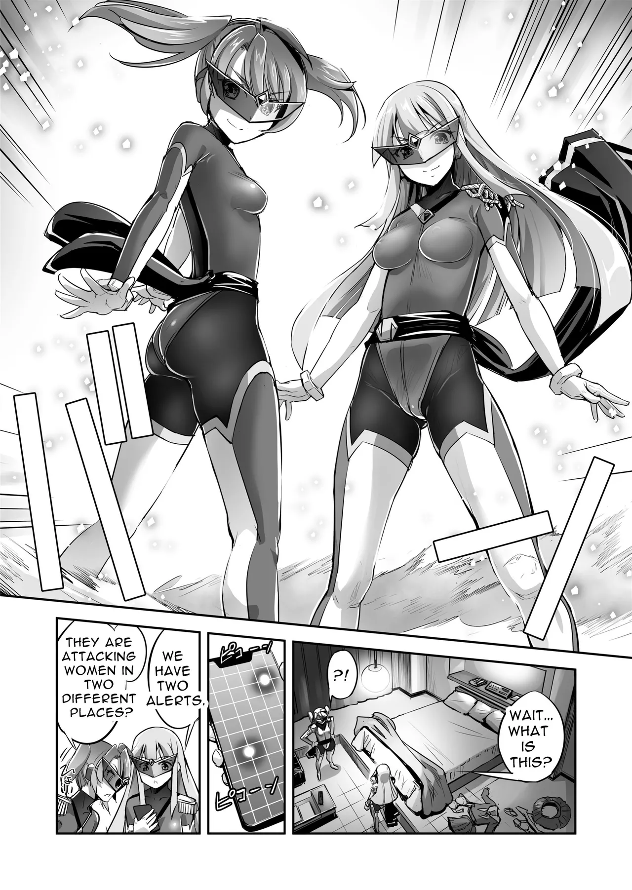 [No Future (Hashioto Ranki, SASAYUKi)] FlameFrost Duo TWIN CURELY ~Yuri Heroines Defeated By Dicks~ 1+2 [English] (DLsite Translation) [Digital] numero di immagine  10