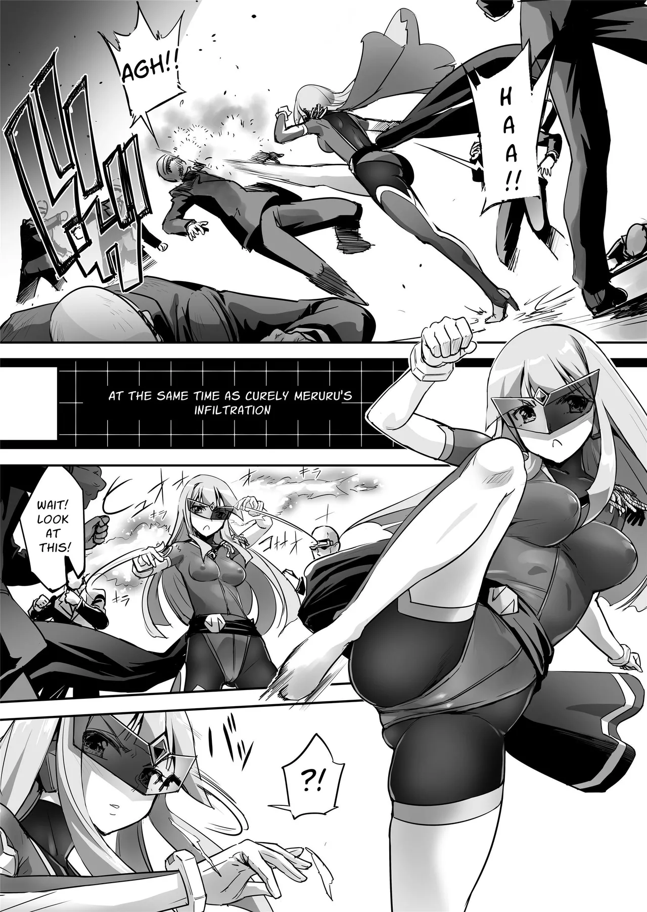 [No Future (Hashioto Ranki, SASAYUKi)] FlameFrost Duo TWIN CURELY ~Yuri Heroines Defeated By Dicks~ 1+2 [English] (DLsite Translation) [Digital] numero di immagine  33