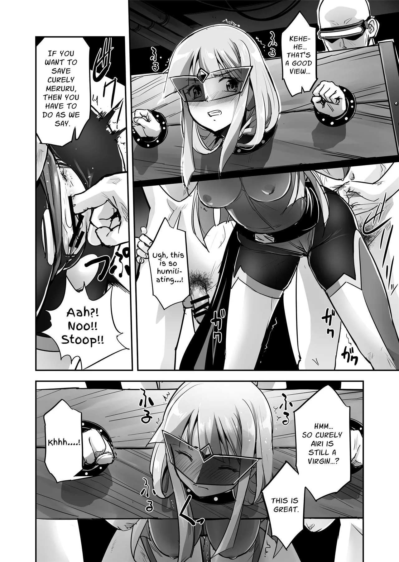 [No Future (Hashioto Ranki, SASAYUKi)] FlameFrost Duo TWIN CURELY ~Yuri Heroines Defeated By Dicks~ 1+2 [English] (DLsite Translation) [Digital] numero di immagine  36