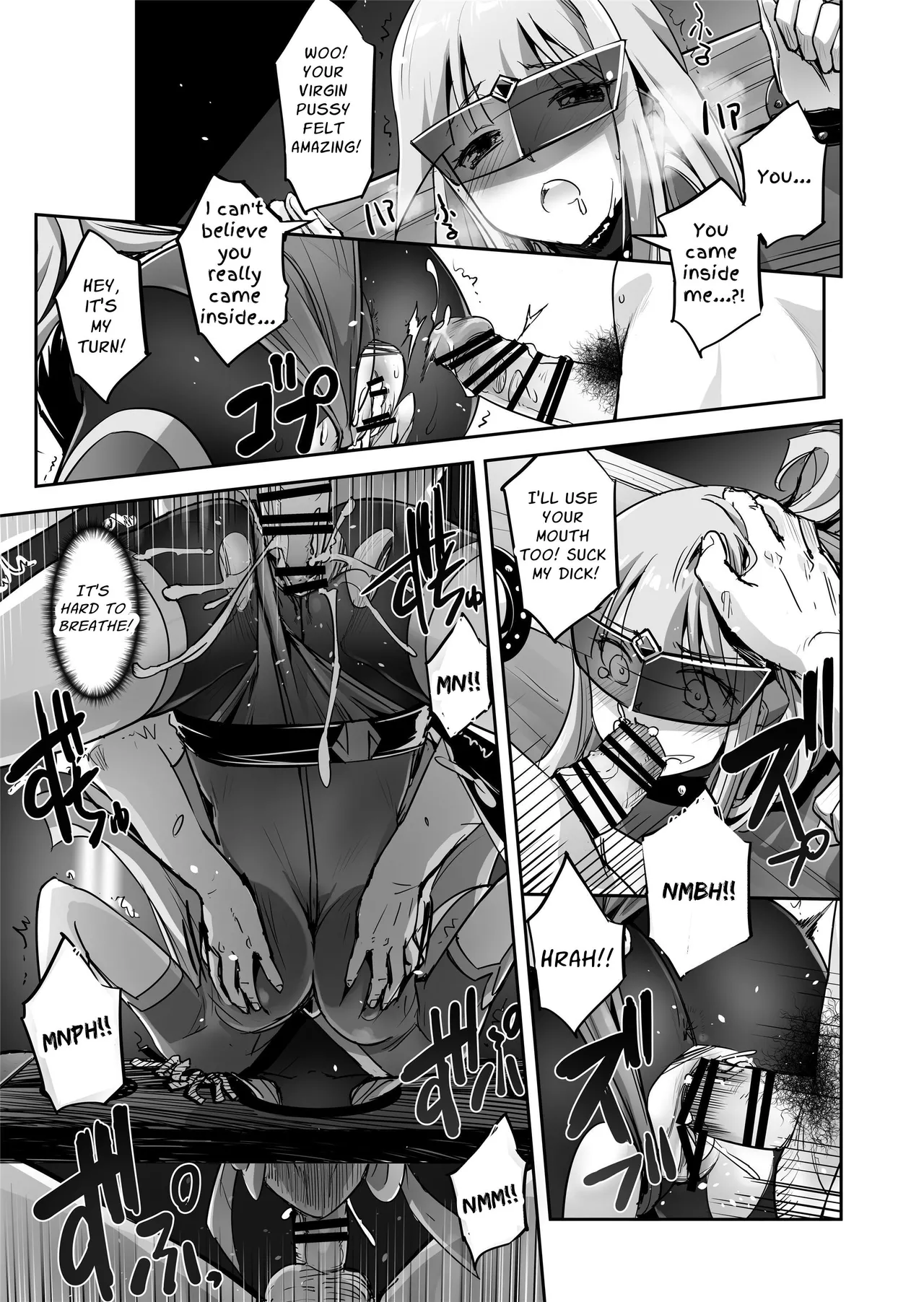 [No Future (Hashioto Ranki, SASAYUKi)] FlameFrost Duo TWIN CURELY ~Yuri Heroines Defeated By Dicks~ 1+2 [English] (DLsite Translation) [Digital] numero di immagine  39