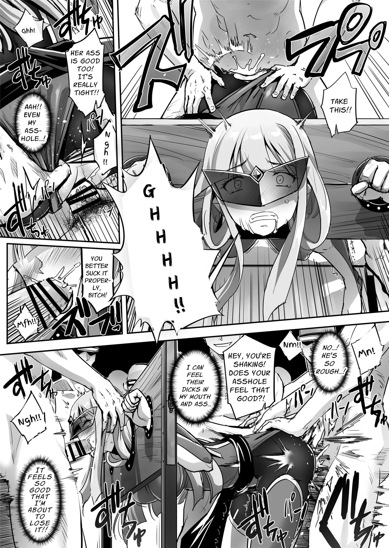 [No Future (Hashioto Ranki, SASAYUKi)] FlameFrost Duo TWIN CURELY ~Yuri Heroines Defeated By Dicks~ 1+2 [English] (DLsite Translation) [Digital] numero di immagine  41