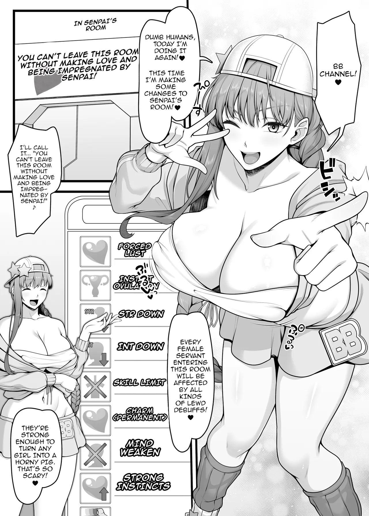 [Banana Koubou (Ao Banana)] BB-chan to Icha Love Sex de Jusei Shinaito Derarenai Heya | Room Where We Can't Get Out Until I Impregnate BB-chan (Fate/Grand Order) [English] {Doujins.com} [Digital] (Maosimp) image number 4