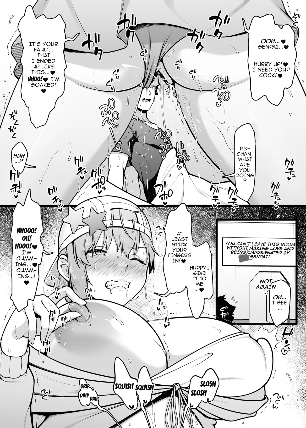 [Banana Koubou (Ao Banana)] BB-chan to Icha Love Sex de Jusei Shinaito Derarenai Heya | Room Where We Can't Get Out Until I Impregnate BB-chan (Fate/Grand Order) [English] {Doujins.com} [Digital] (Maosimp) image number 9