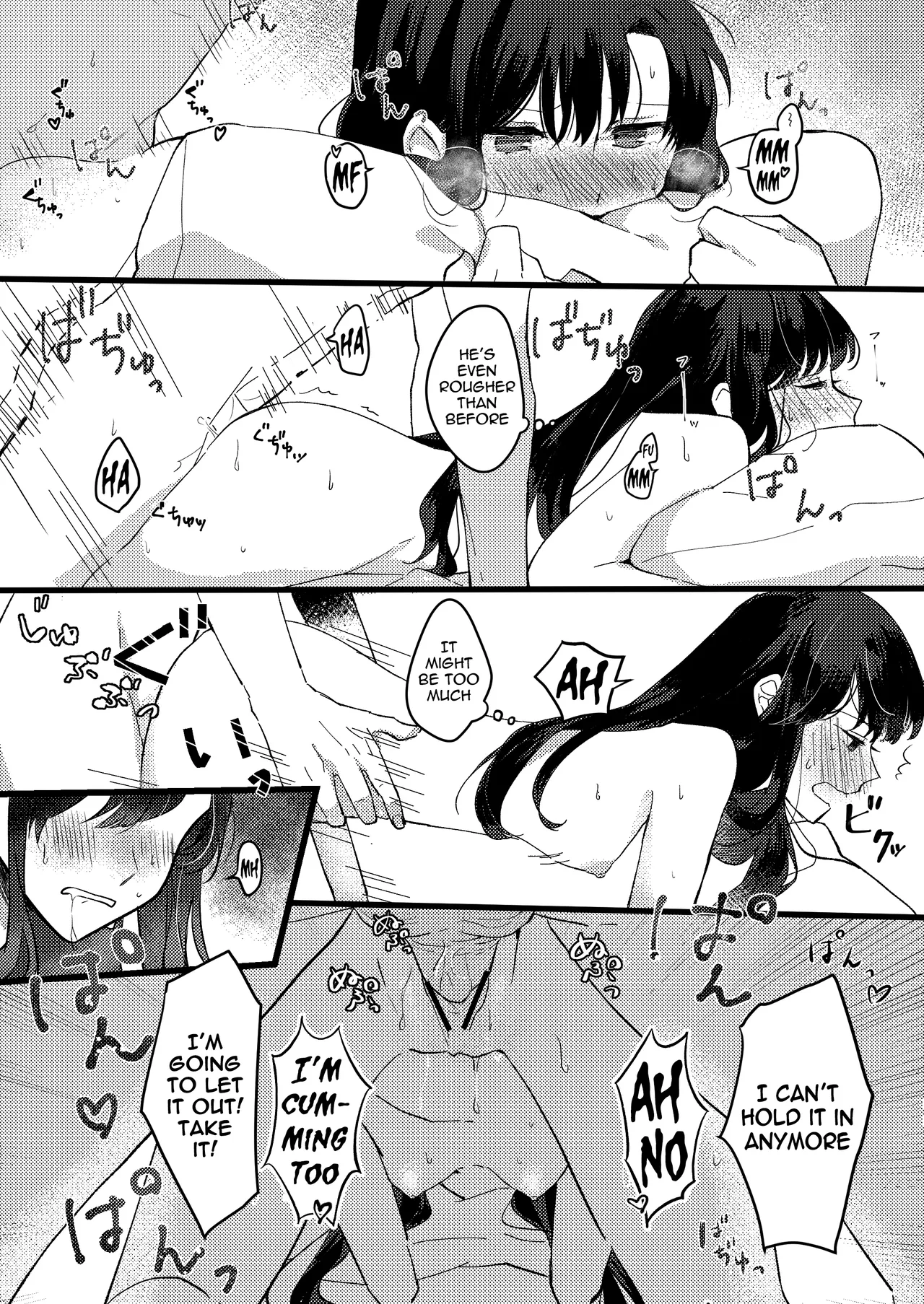[Seijin] Kanojo ni Gomu Shinakuteiiyo to Iwareta | She told me it's okay not to use a condom [English] [meganekun_tl] [Digital] imagen número 22