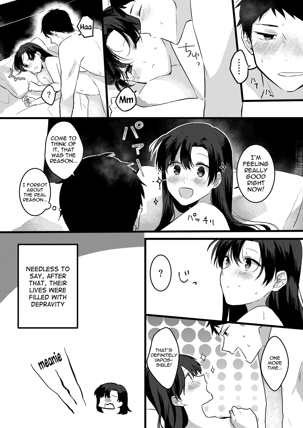 [Seijin] Kanojo ni Gomu Shinakuteiiyo to Iwareta | She told me it's okay not to use a condom [English] [meganekun_tl] [Digital] imagen número 24