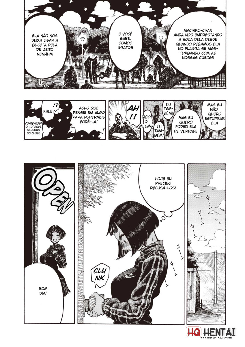 [Hirune] Uraniwa Daigaku Rugby-bu | University Backyard Rugby Club (COMIC Kairakuten 2020-02) [Portuguese-BR] [digital] 图片编号 7