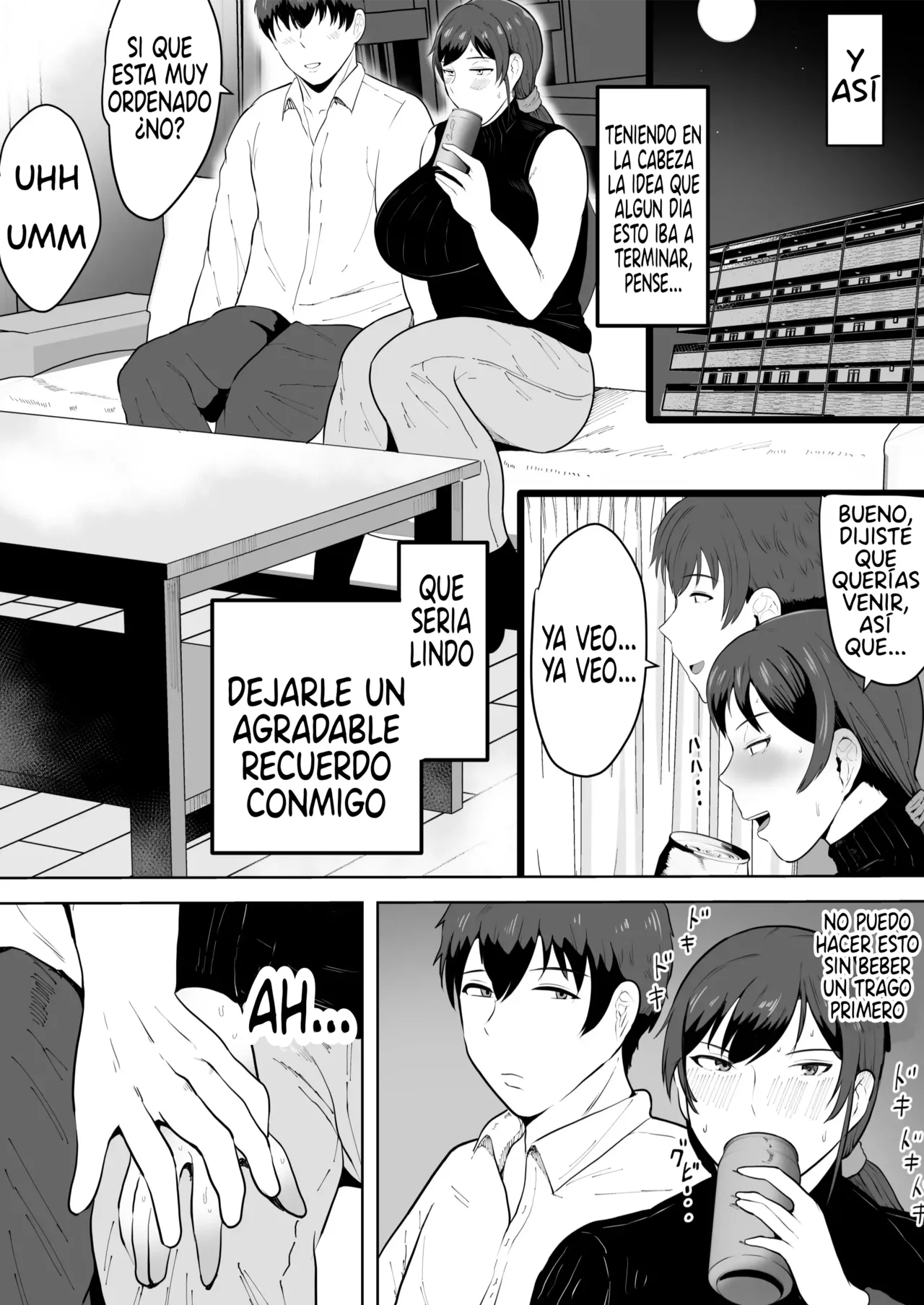 [NF-Freak (Si-man)] Hoken no Sensei Shinobu, 37 Sai, K-Cup ~Sei ni Mezameta Toshima no Mesu~｜Shinobu-sensei, Enfermera Escolar de 37 Años, Copa K ~Una Madurita que Despertó su Sexualidad~ [Spanish] [El naranjas = Mr.Naranjas] image number 15