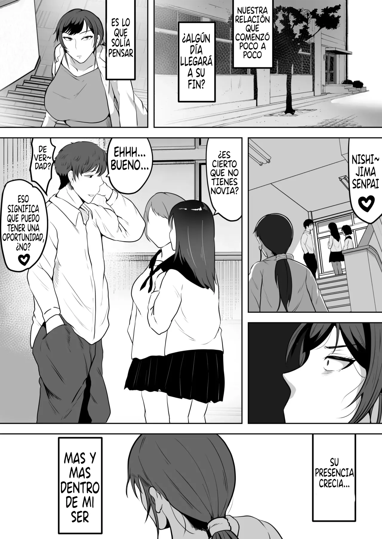 [NF-Freak (Si-man)] Hoken no Sensei Shinobu, 37 Sai, K-Cup ~Sei ni Mezameta Toshima no Mesu~｜Shinobu-sensei, Enfermera Escolar de 37 Años, Copa K ~Una Madurita que Despertó su Sexualidad~ [Spanish] [El naranjas = Mr.Naranjas] image number 40