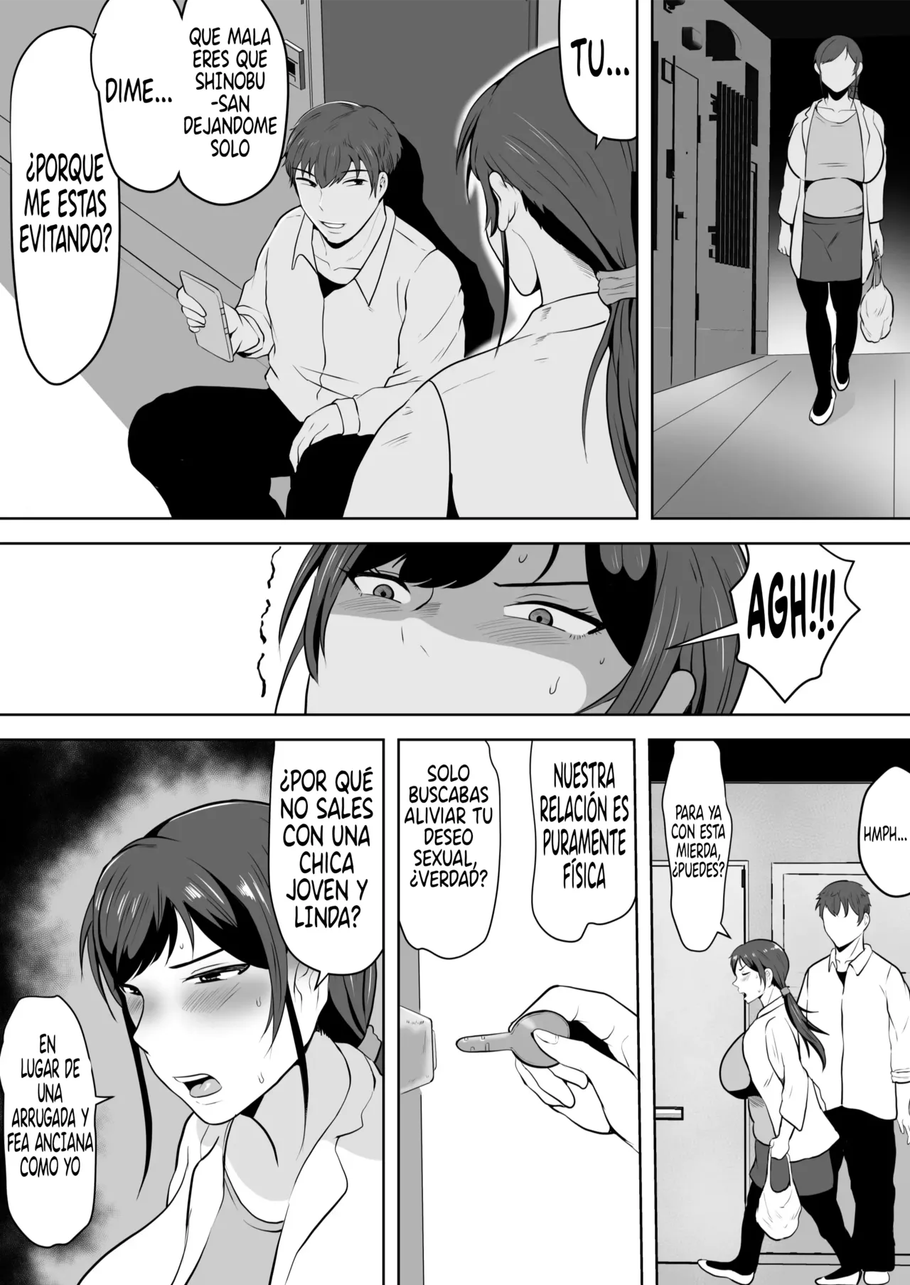 [NF-Freak (Si-man)] Hoken no Sensei Shinobu, 37 Sai, K-Cup ~Sei ni Mezameta Toshima no Mesu~｜Shinobu-sensei, Enfermera Escolar de 37 Años, Copa K ~Una Madurita que Despertó su Sexualidad~ [Spanish] [El naranjas = Mr.Naranjas] image number 41