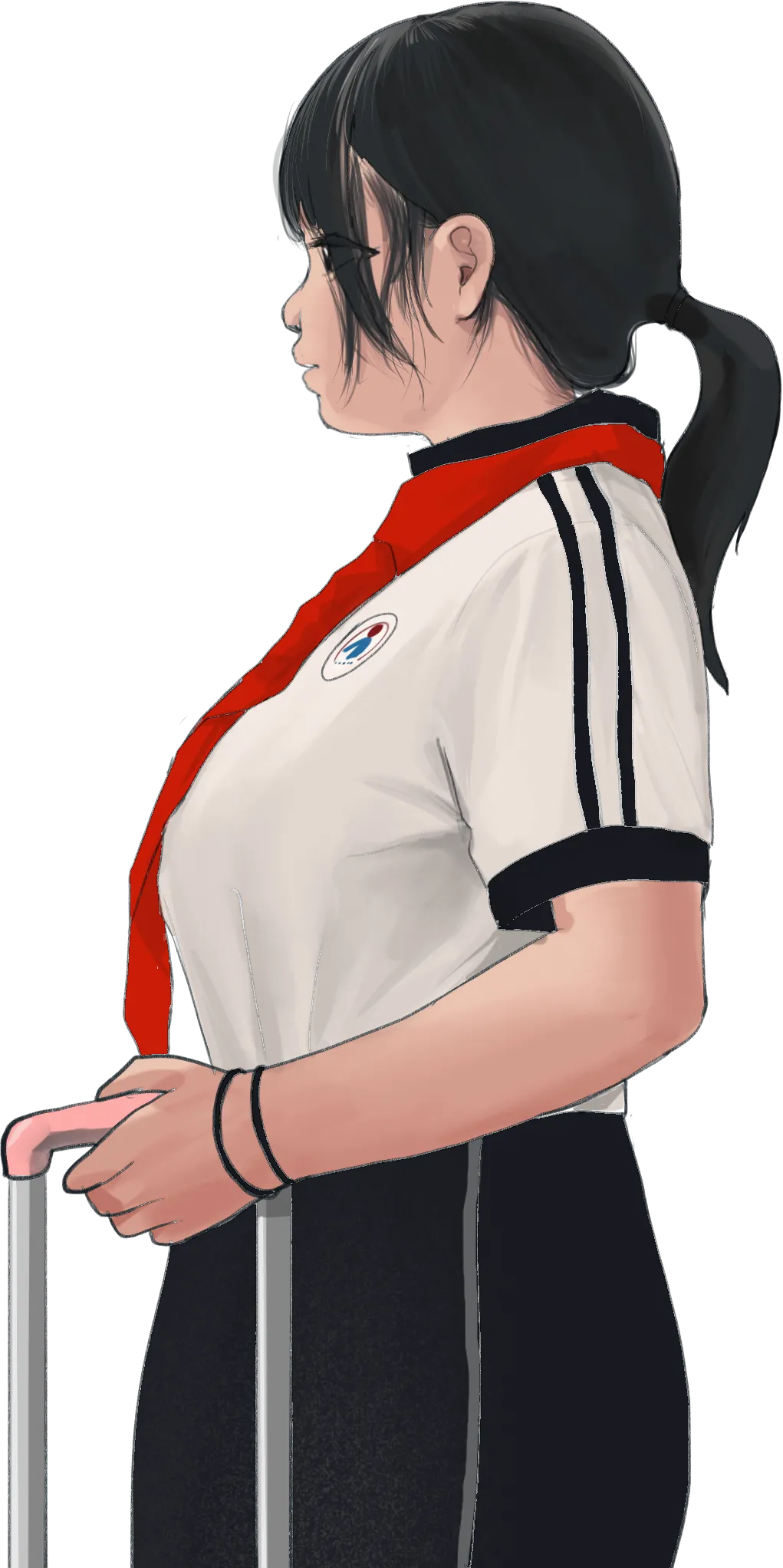 [JCcolle] Hitori de Gekou-chuu no Kyonyuu JS6 Bildnummer 3