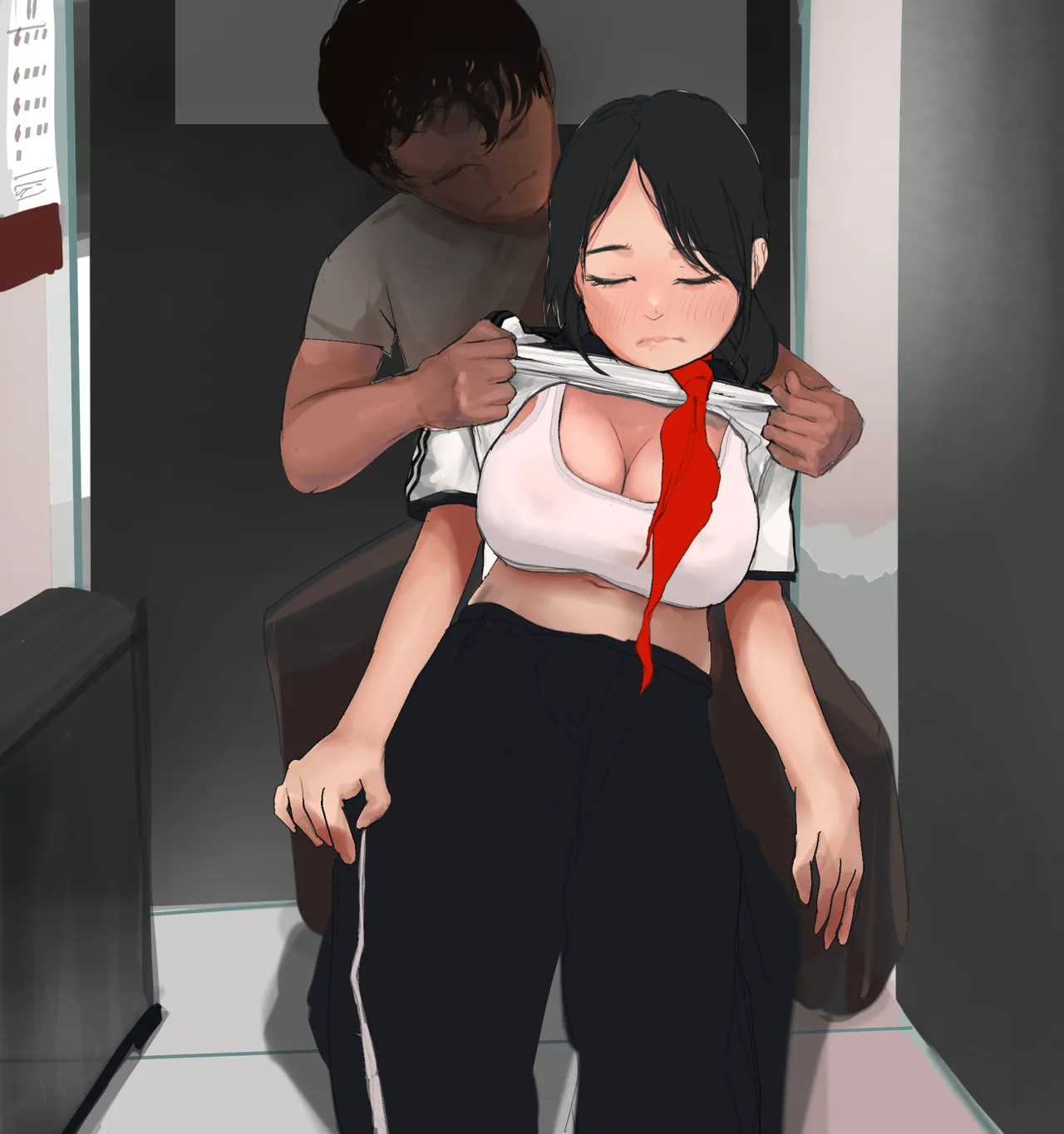 [JCcolle] Hitori de Gekou-chuu no Kyonyuu JS6 Bildnummer 8