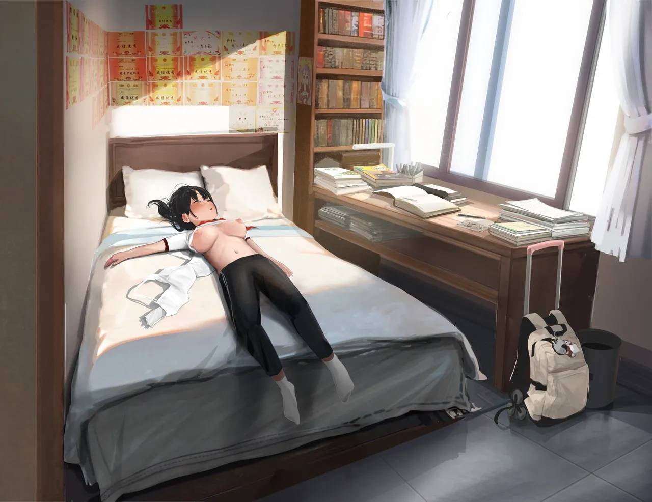 [JCcolle] Hitori de Gekou-chuu no Kyonyuu JS6 Bildnummer 17