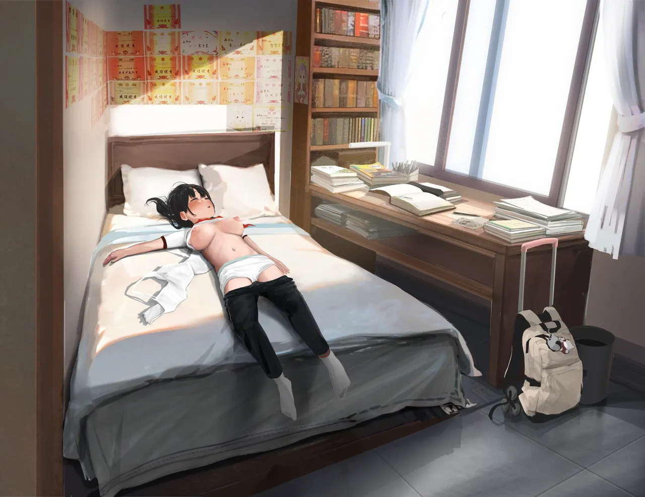 [JCcolle] Hitori de Gekou-chuu no Kyonyuu JS6 Bildnummer 18