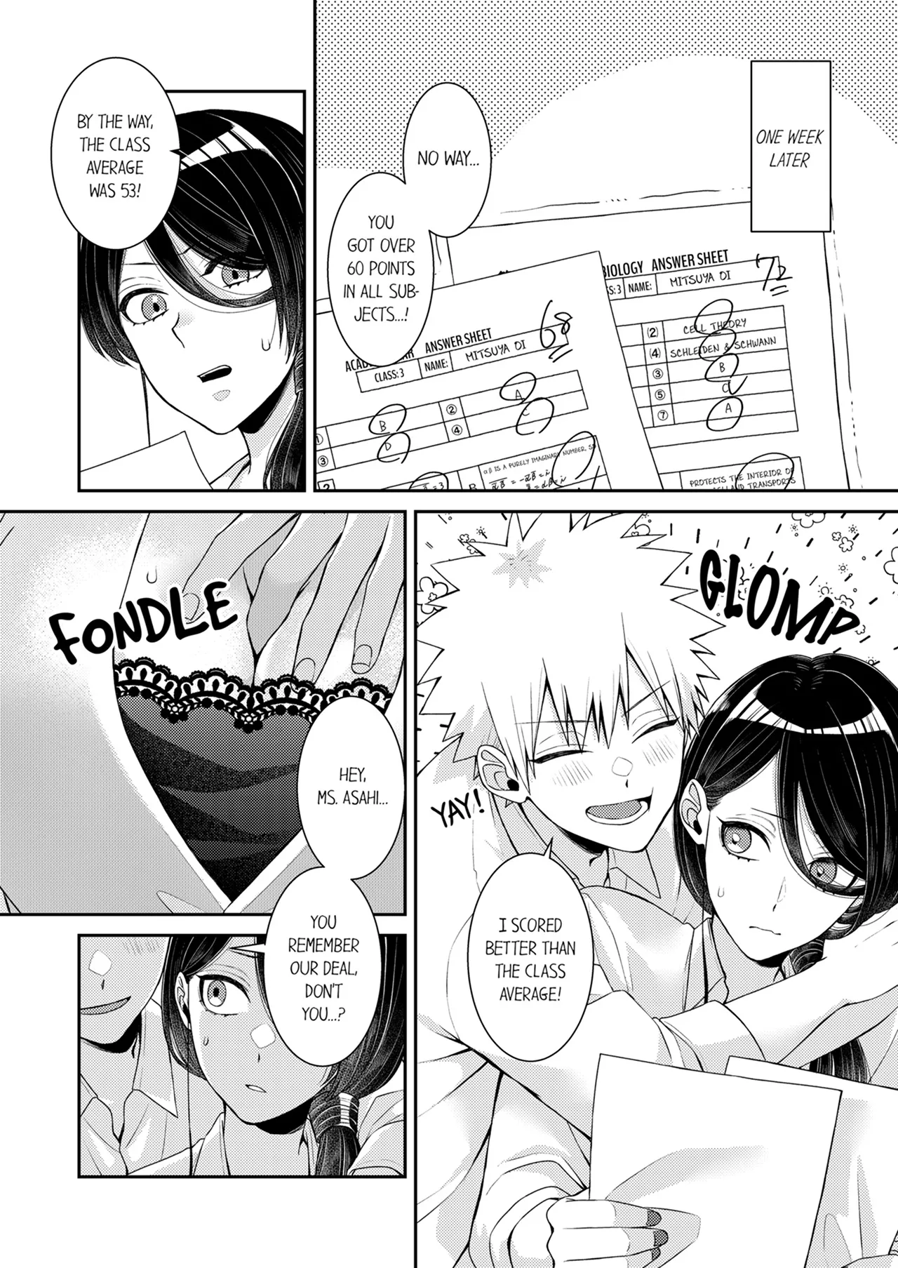 [kinokomimi] 'Sensei, Sounyuu Rete mo Iinda yo ne?' ~ Oshi ni Yowai Kateikyoushi, Oshiego SEX ni Hame Makete | Can I Stick it in, Teacher? An Easily Persuaded Private Tutor Gives in to Having Sex With Her Student Chapter 1-8 [English] 8eme image