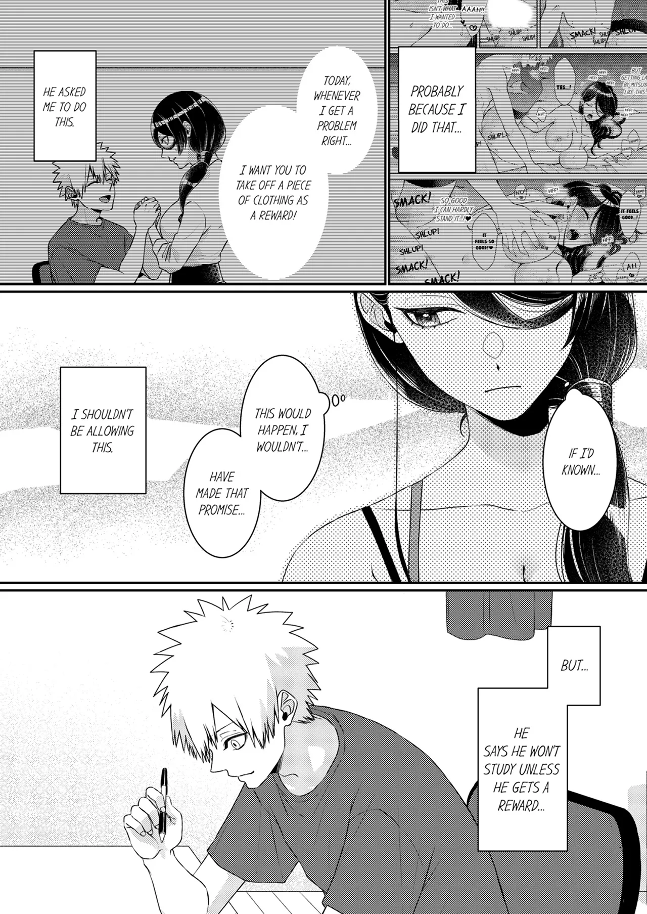 [kinokomimi] 'Sensei, Sounyuu Rete mo Iinda yo ne?' ~ Oshi ni Yowai Kateikyoushi, Oshiego SEX ni Hame Makete | Can I Stick it in, Teacher? An Easily Persuaded Private Tutor Gives in to Having Sex With Her Student Chapter 1-8 [English] 28eme image