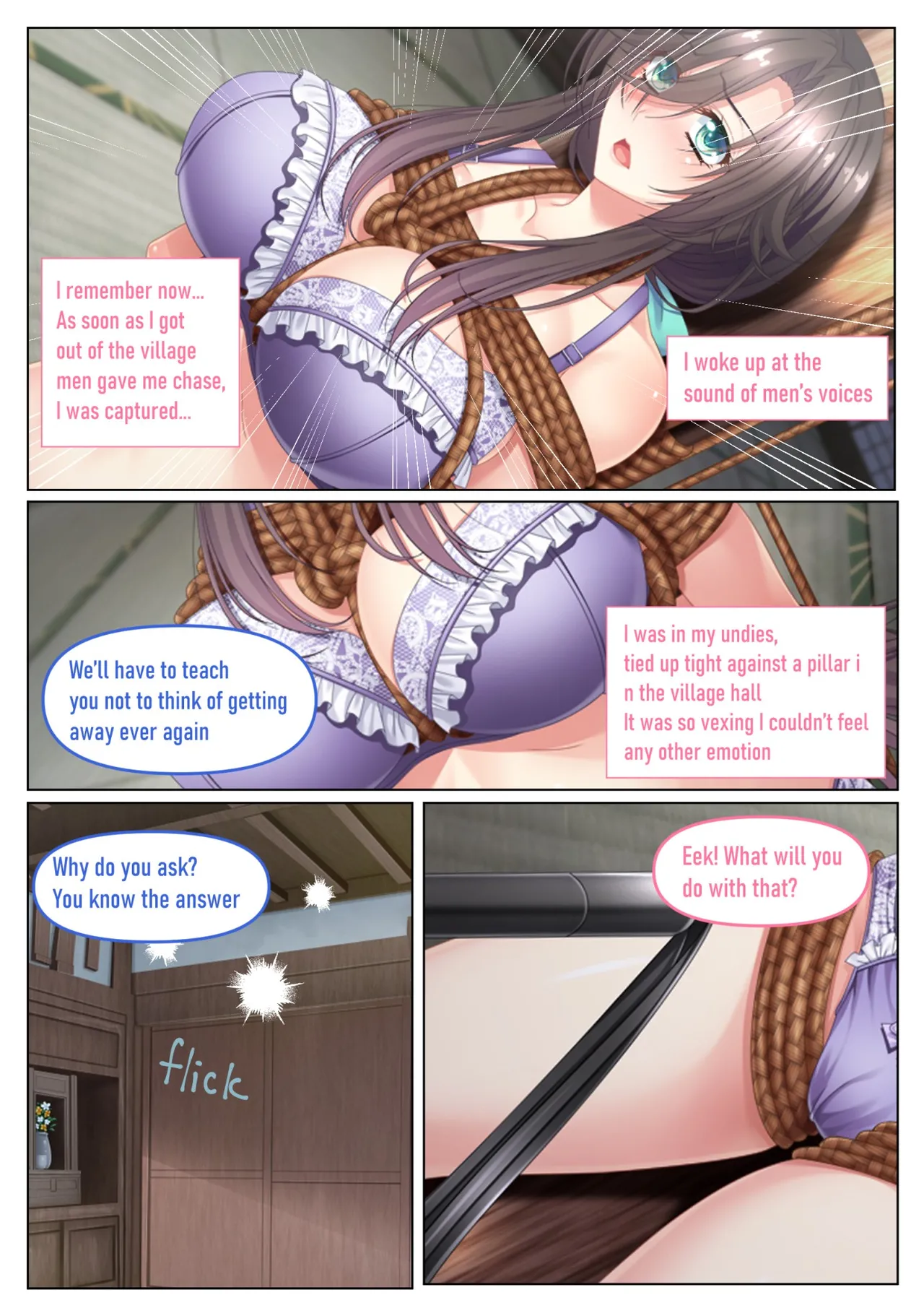 [Flage (chicora)] Rinkan Hanayome ~ Onna Fusoku no Mura ni Totsuida Wakayome | Gang Rape Bride: A Young Bride Who Marries Into A Women-Deficient Village Chapter 1-2 (Complete) [English] изображение № 24