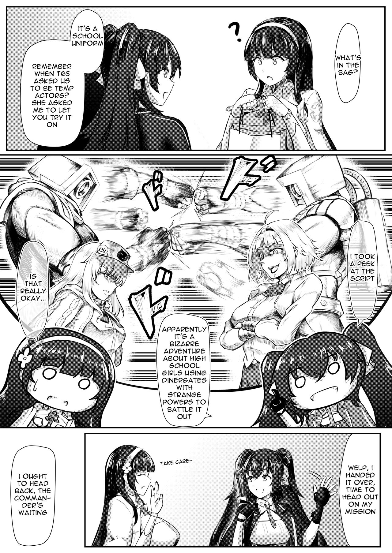 (FF32) [mingke] Xihuazhil Zhifuri | A Lovely Flower's Gift - Uniform Edition (Girls' Frontline) [English] imagen número 4