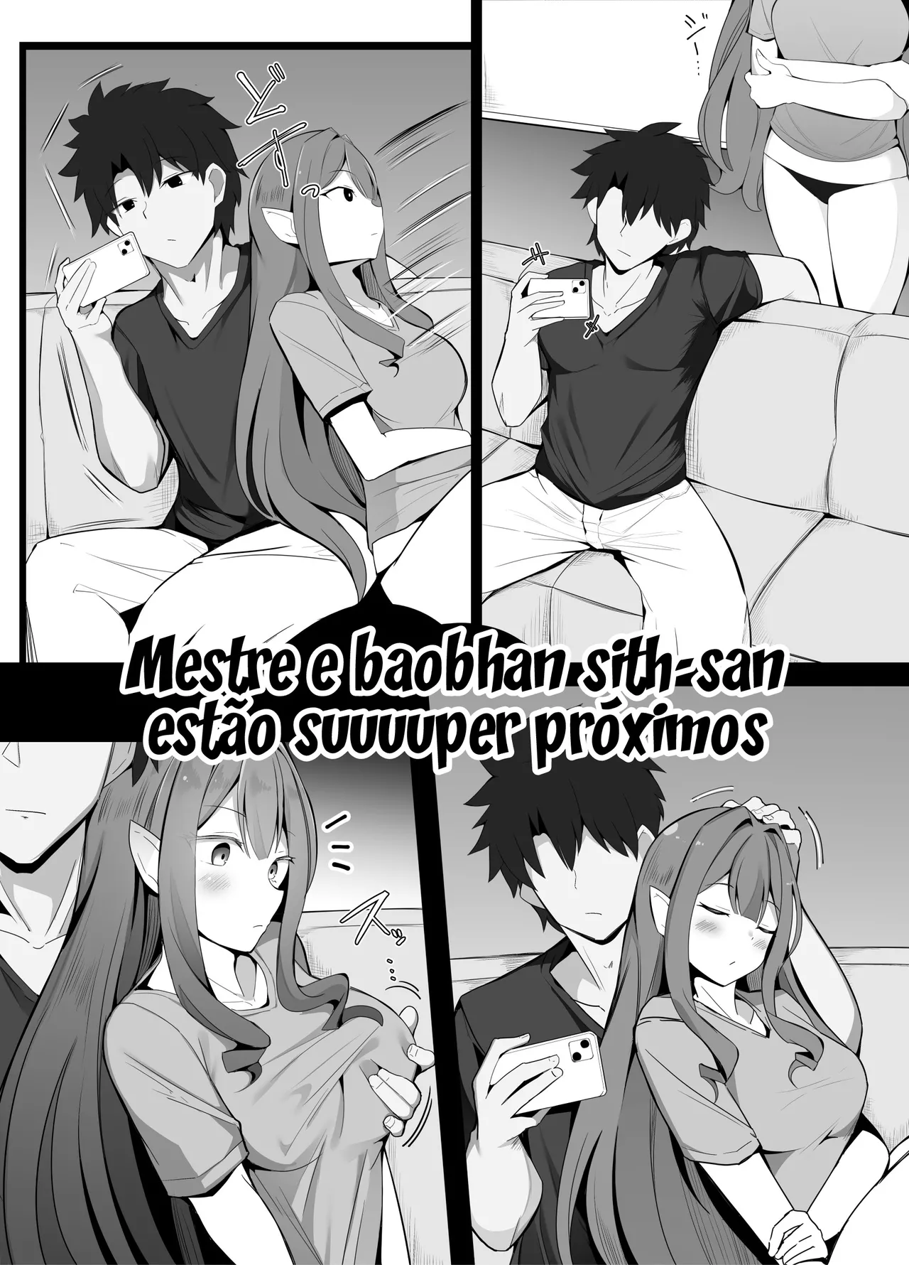 [Corundum] Master and Baobhan Sith-san He's Suuuuuper Close With (Fate/Grand Order) [portuguese-BR] image number 1