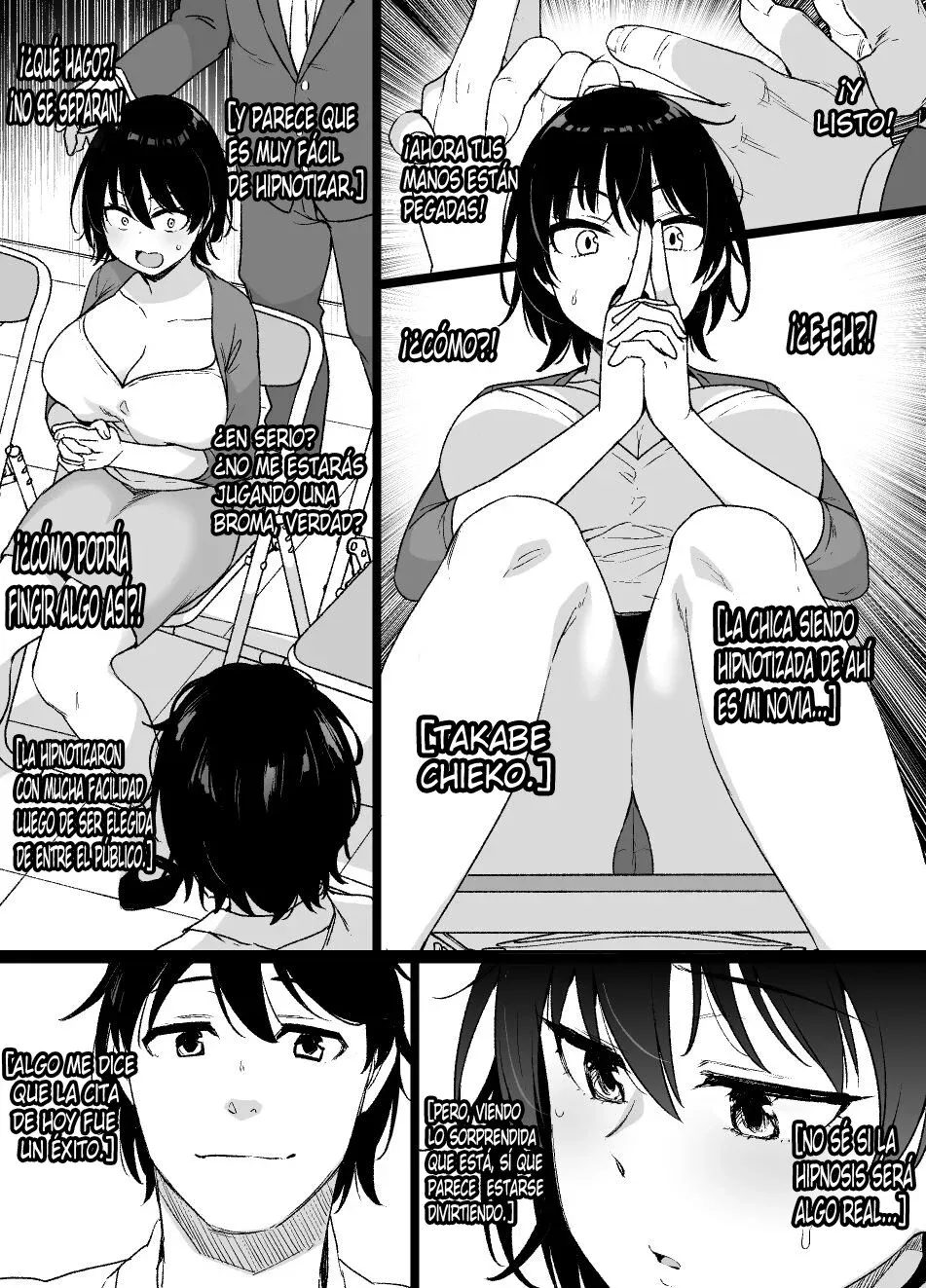 [Kusayarou] Saiminjutsu ni Kakariyasui Kanojo｜Novia Fácil de Hipnotizar [Spanish] [Hamsterballs] 이미지 번호 1