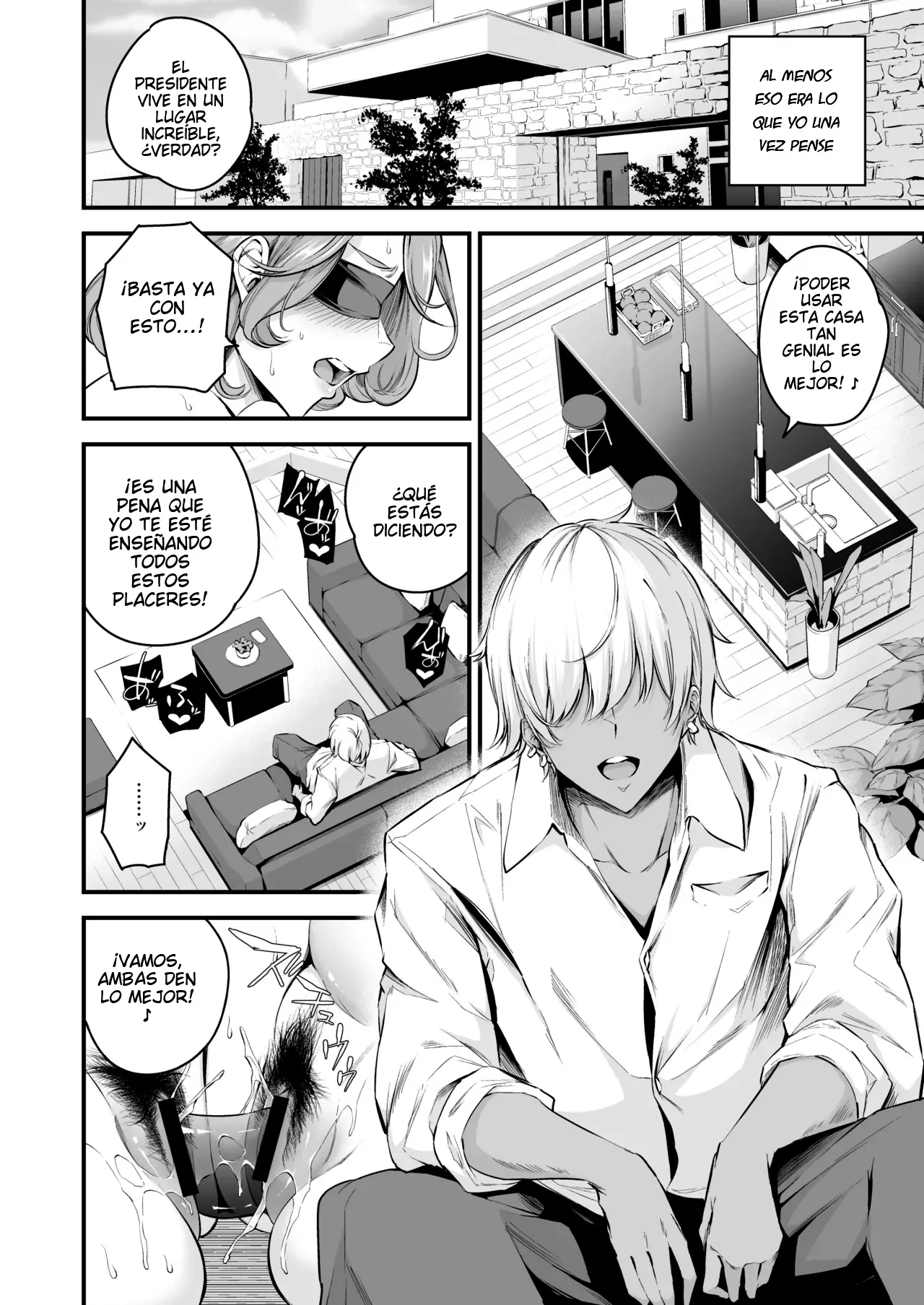 [Nasi-pasuya (Nasipasuta)] Shiramine Gakuen no Mesubuta Rijichou Kouhen｜La Presidenta Cerda de la Academia Shiramine – Parte final [Spanish] [BBBAS] [Digital] image number 5