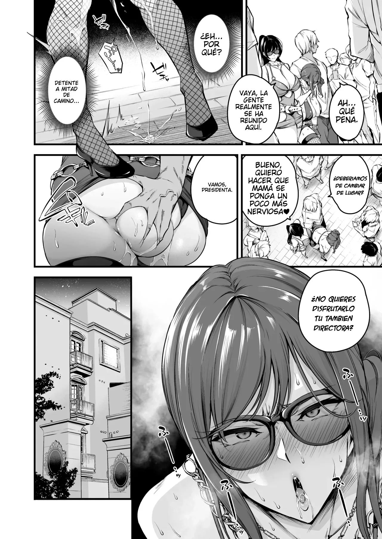 [Nasi-pasuya (Nasipasuta)] Shiramine Gakuen no Mesubuta Rijichou Kouhen｜La Presidenta Cerda de la Academia Shiramine – Parte final [Spanish] [BBBAS] [Digital] image number 23