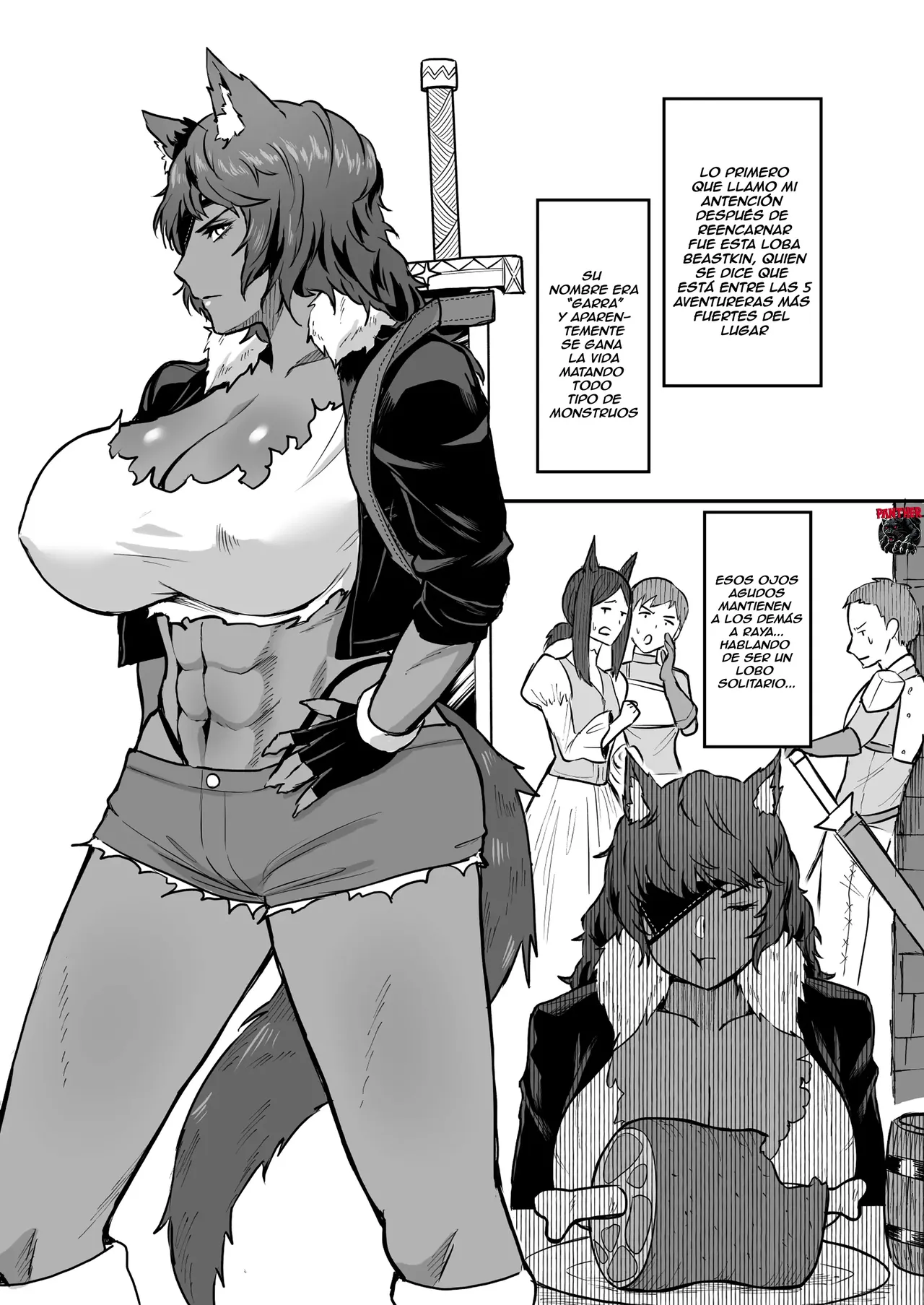 [Ore No Sasakure] Sex Tame -Ookami Juujin- | Marca Sexual! Domando a la Loba Beastkin [Español] [Panther Scan] numero di immagine  4