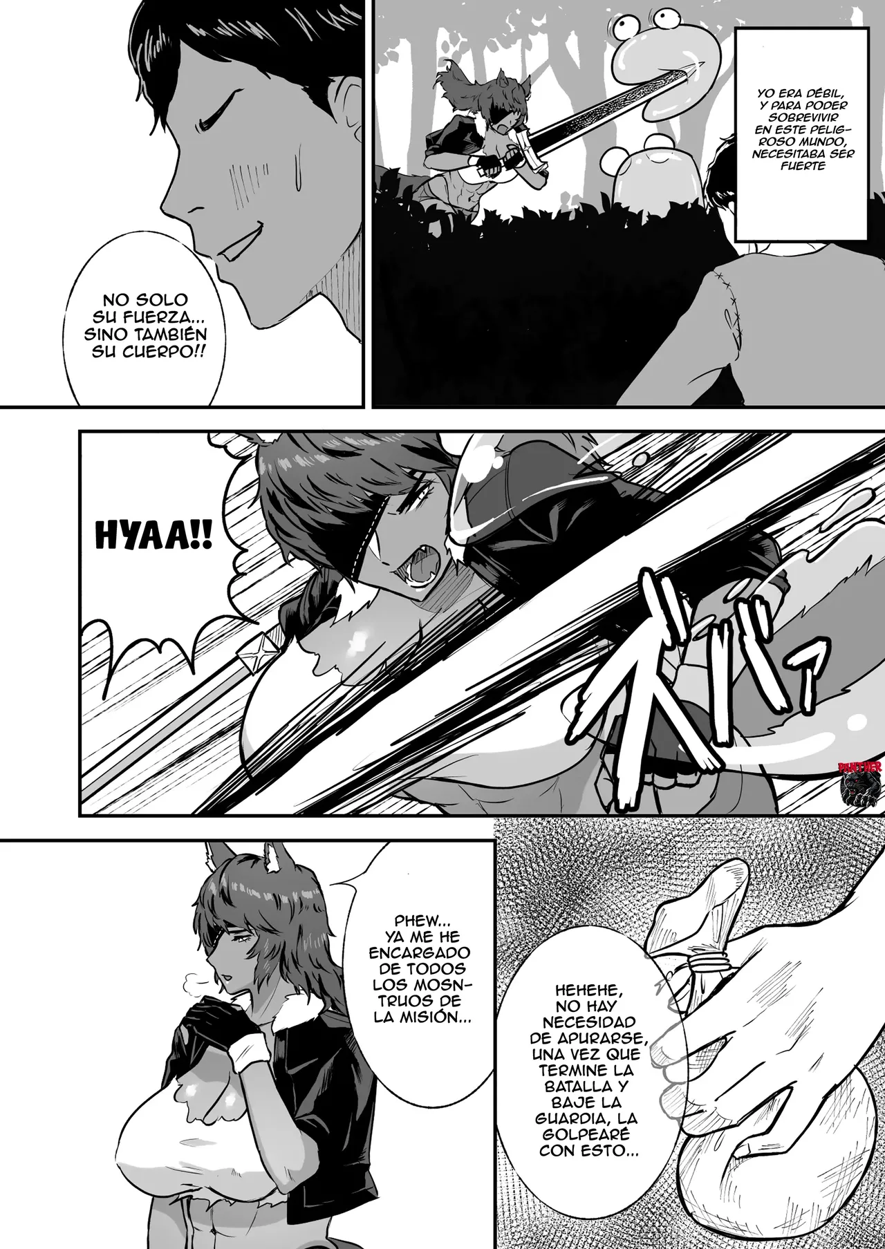 [Ore No Sasakure] Sex Tame -Ookami Juujin- | Marca Sexual! Domando a la Loba Beastkin [Español] [Panther Scan] numero di immagine  5