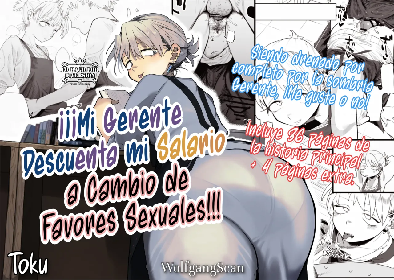 [Denki Neko (Toku)] Tenchou ga Ecchi na Koto to Hikikae ni Kyuryou o Kezuri ni Kuru!! | ¡¡¡Mi Gerente Descuenta mi Salario a Cambio de Favores Sexuales!!! [Spanish] [WOLFGANGSCAN] 이미지 번호 1