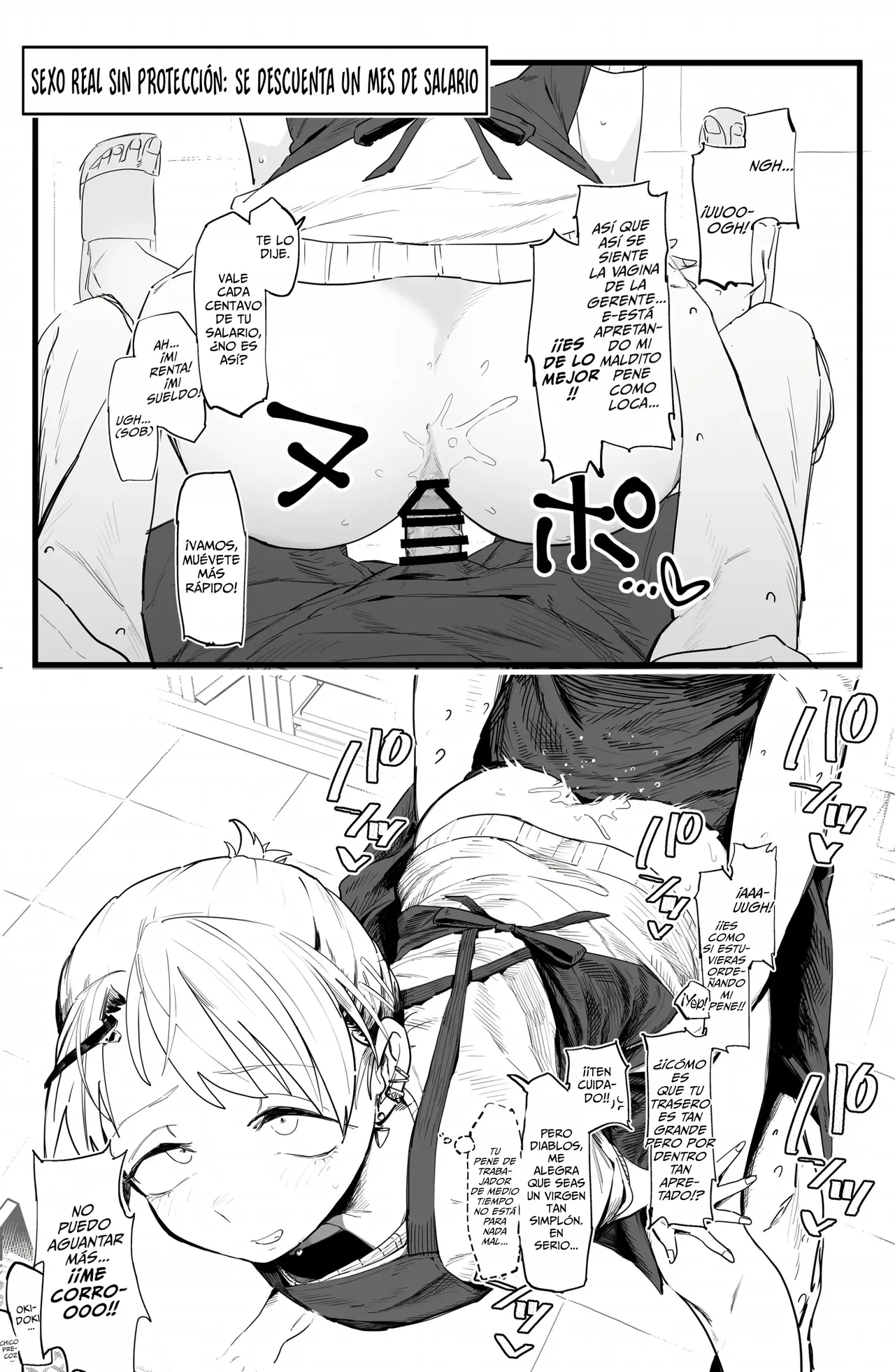 [Denki Neko (Toku)] Tenchou ga Ecchi na Koto to Hikikae ni Kyuryou o Kezuri ni Kuru!! | ¡¡¡Mi Gerente Descuenta mi Salario a Cambio de Favores Sexuales!!! [Spanish] [WOLFGANGSCAN] 이미지 번호 4