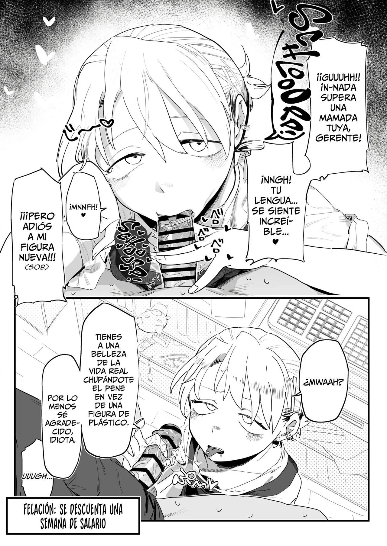 [Denki Neko (Toku)] Tenchou ga Ecchi na Koto to Hikikae ni Kyuryou o Kezuri ni Kuru!! | ¡¡¡Mi Gerente Descuenta mi Salario a Cambio de Favores Sexuales!!! [Spanish] [WOLFGANGSCAN] 이미지 번호 8