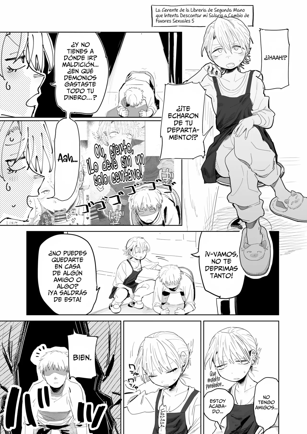 [Denki Neko (Toku)] Tenchou ga Ecchi na Koto to Hikikae ni Kyuryou o Kezuri ni Kuru!! | ¡¡¡Mi Gerente Descuenta mi Salario a Cambio de Favores Sexuales!!! [Spanish] [WOLFGANGSCAN] 이미지 번호 22