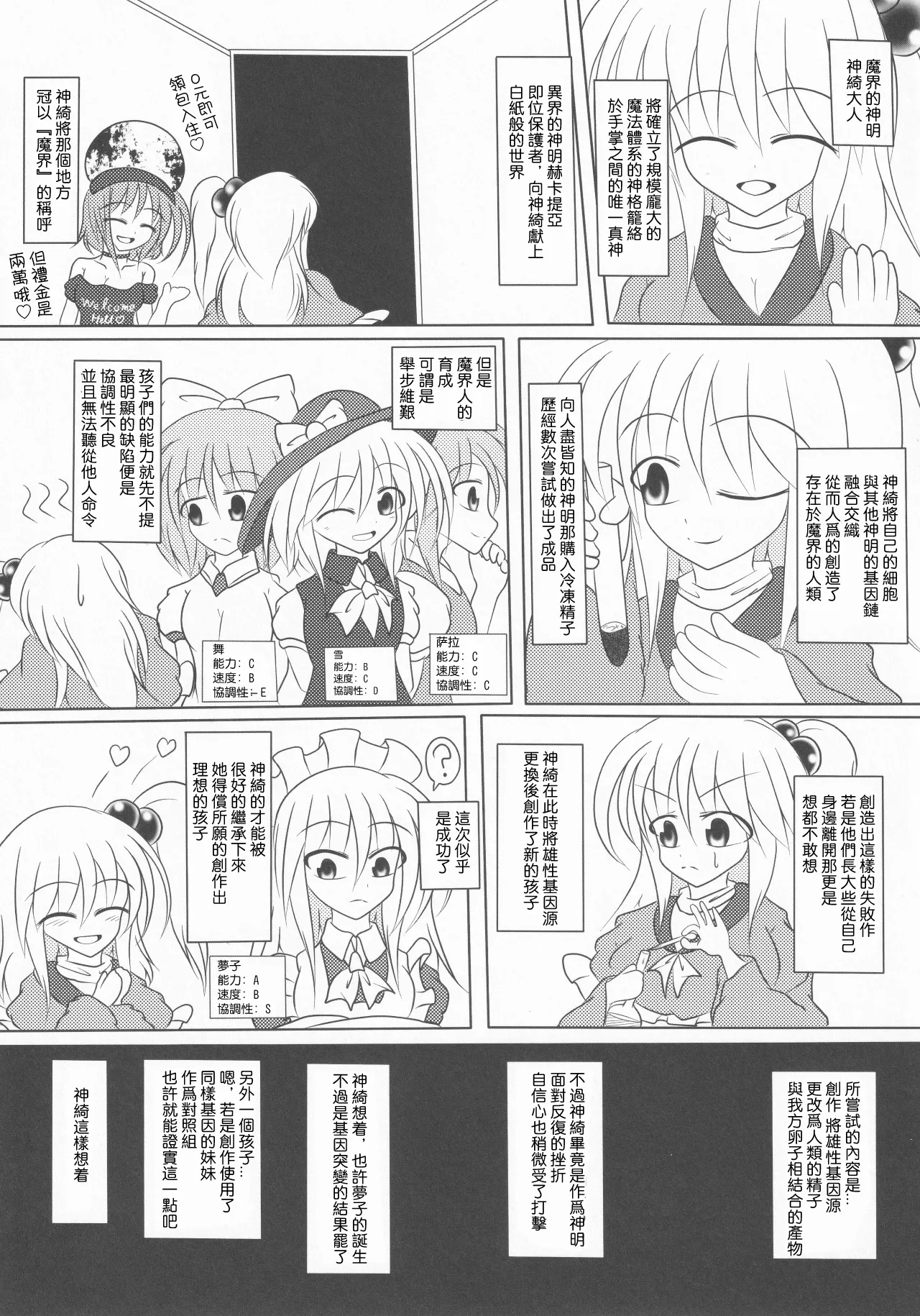 (Kouroumu 13) [Gotakichi's Entitled 2-base hit! (Various)] Touhou Chakui Sakusei Goudou -You are my SEX Slave!-  |東方着衣搾精合同 -你们是我的星怒😈😡😈😡-(Touhou Project) [Chinese] [明稿昨拖漢化組] изображение № 29