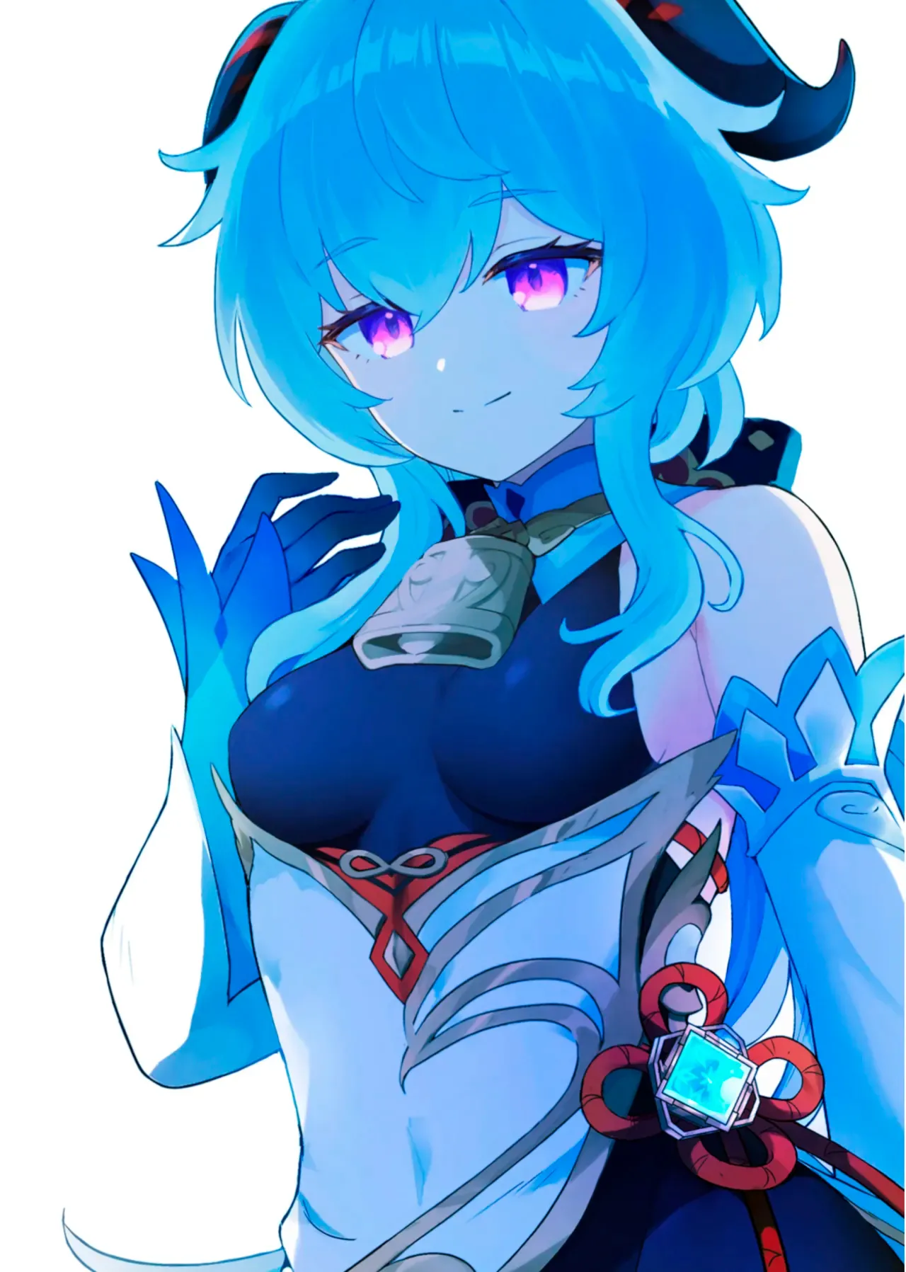 [Wasabi Mochi (Momosawa)] Ganyu-chan ga Shigoto to Seiyoku Shori o Otetsudai suru Hon. (Genshin Impact) [Chinese] [Decensored] [Digital][Full color] 图片编号 21