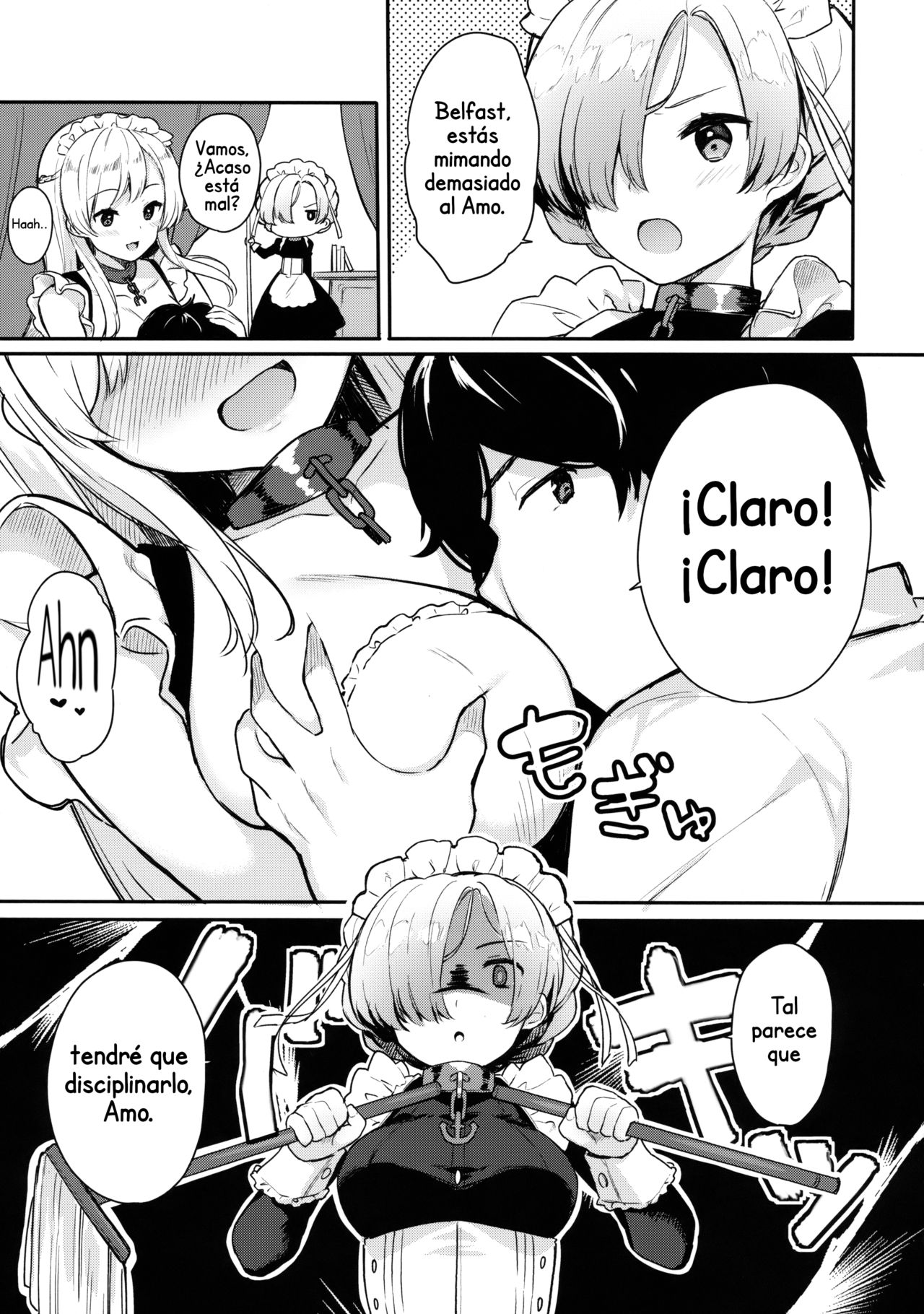 (COMIC1☆13) [Hobukuro! (Bekotarou)] Gohoushi no Itashikata. (Azur Lane) [Spanish] [Wertholz] [Decensored] numero di immagine  6