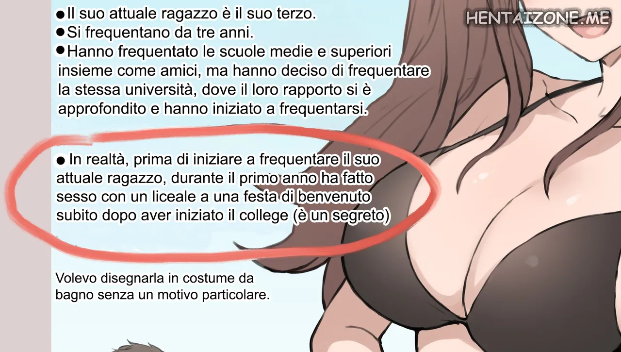 Doushia (Terasu MC)] Boku no Netorase Seiheki ni Tsukiatte kureru Kanojo | Una ragazza che gioca con il mio fetish dell'infedeltà + Prequel + CG [Italian] image number 48
