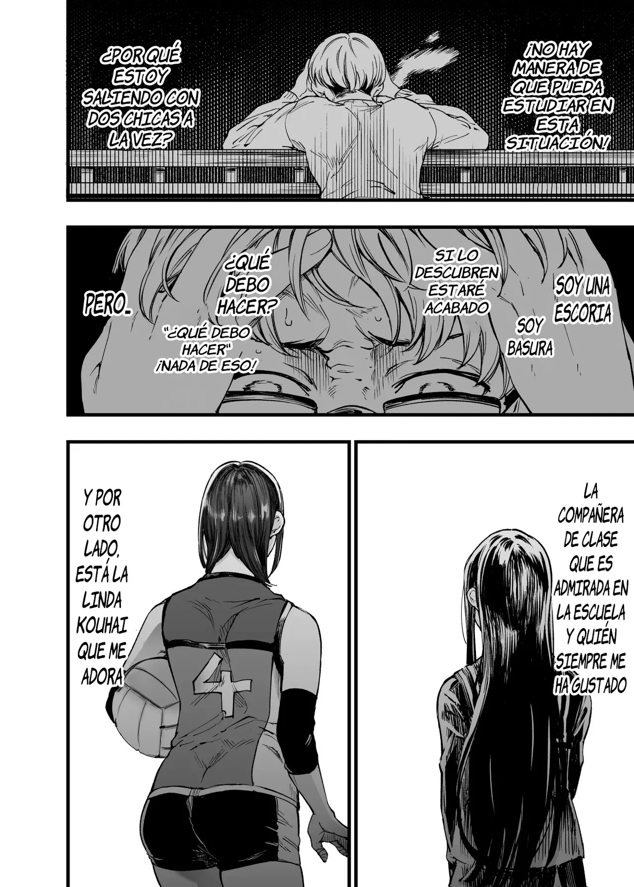 [Umemoto Seisaku Iinkai (Sakayama Shinta)] Futari ga Shiawase ni Natteiku Sugata o Miru Kurai nara Shinda Hou ga Ii. 2 | Antes que Verlos Felices Prefiero Morir 2 [Spanish] [Digital] 38eme image