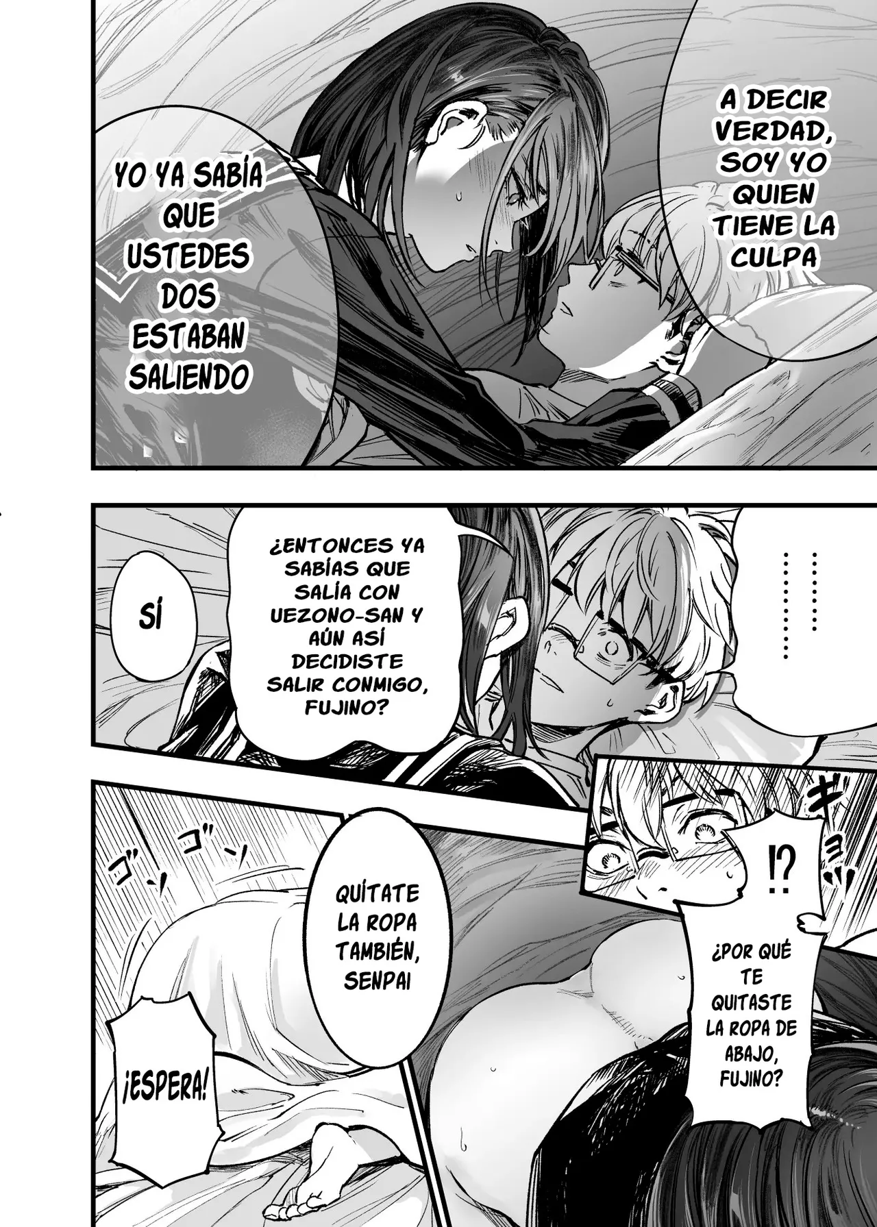 [Umemoto Seisaku Iinkai (Sakayama Shinta)] Futari ga Shiawase ni Natteiku Sugata o Miru Kurai nara Shinda Hou ga Ii. 2 | Antes que Verlos Felices Prefiero Morir 2 [Spanish] [Digital] 66eme image